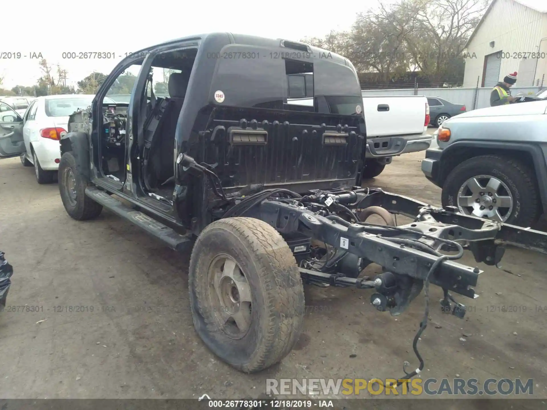 3 Photograph of a damaged car 3TMCZ5AN8KM208833 TOYOTA TACOMA 2019