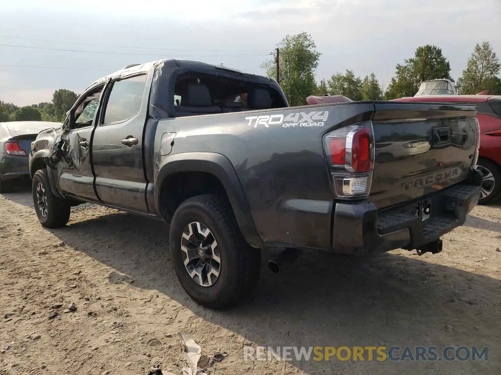 3 Photograph of a damaged car 3TMCZ5AN8KM210811 TOYOTA TACOMA 2019