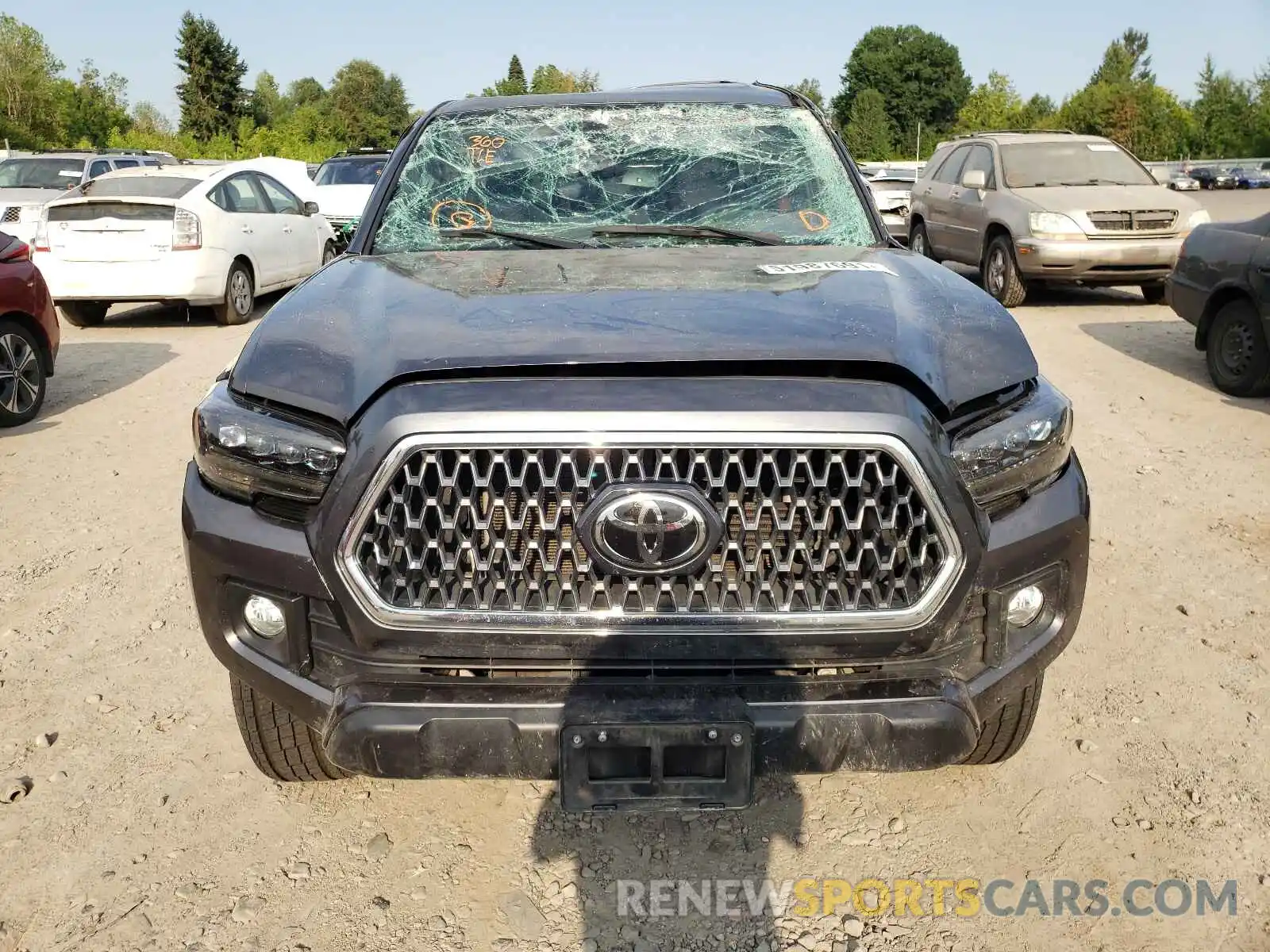 9 Photograph of a damaged car 3TMCZ5AN8KM210811 TOYOTA TACOMA 2019