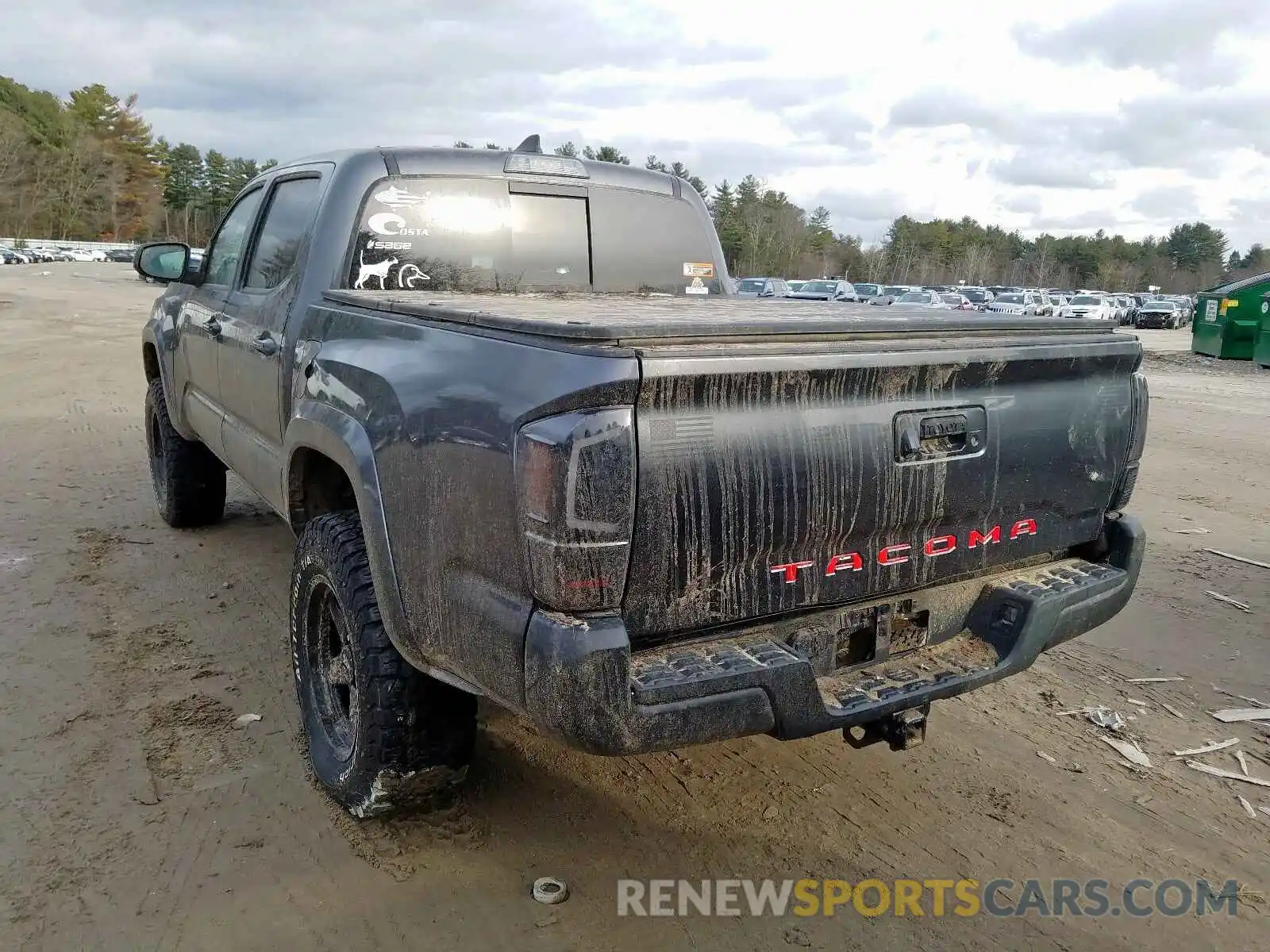 3 Photograph of a damaged car 3TMCZ5AN8KM213031 TOYOTA TACOMA 2019