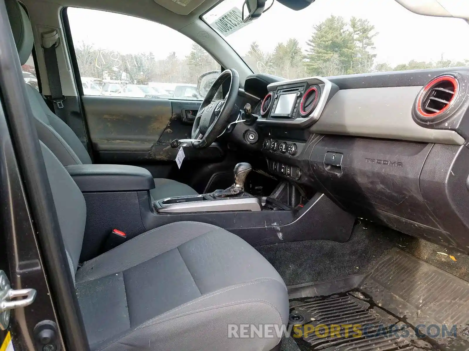 5 Photograph of a damaged car 3TMCZ5AN8KM213031 TOYOTA TACOMA 2019