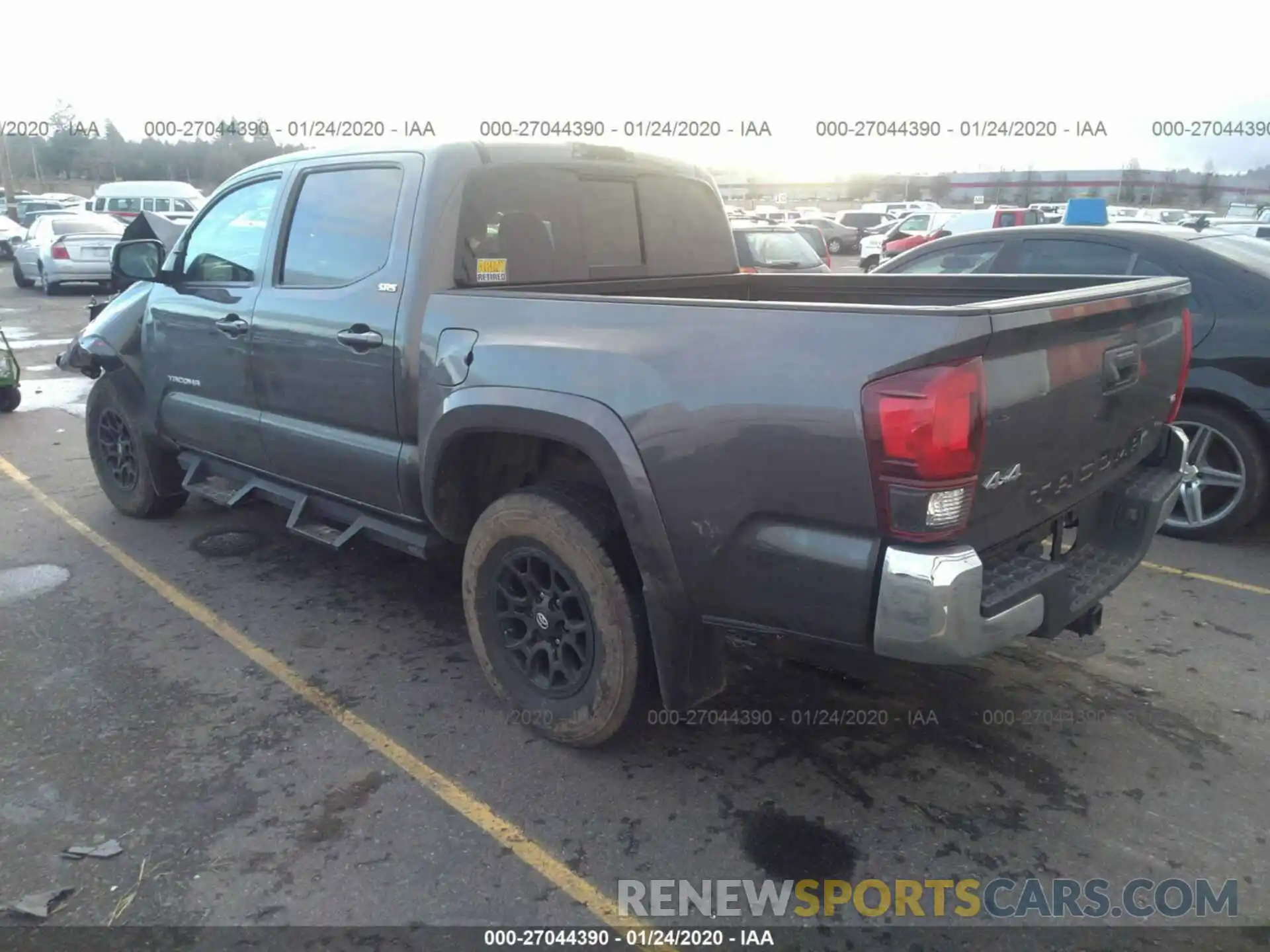 3 Photograph of a damaged car 3TMCZ5AN8KM213742 TOYOTA TACOMA 2019