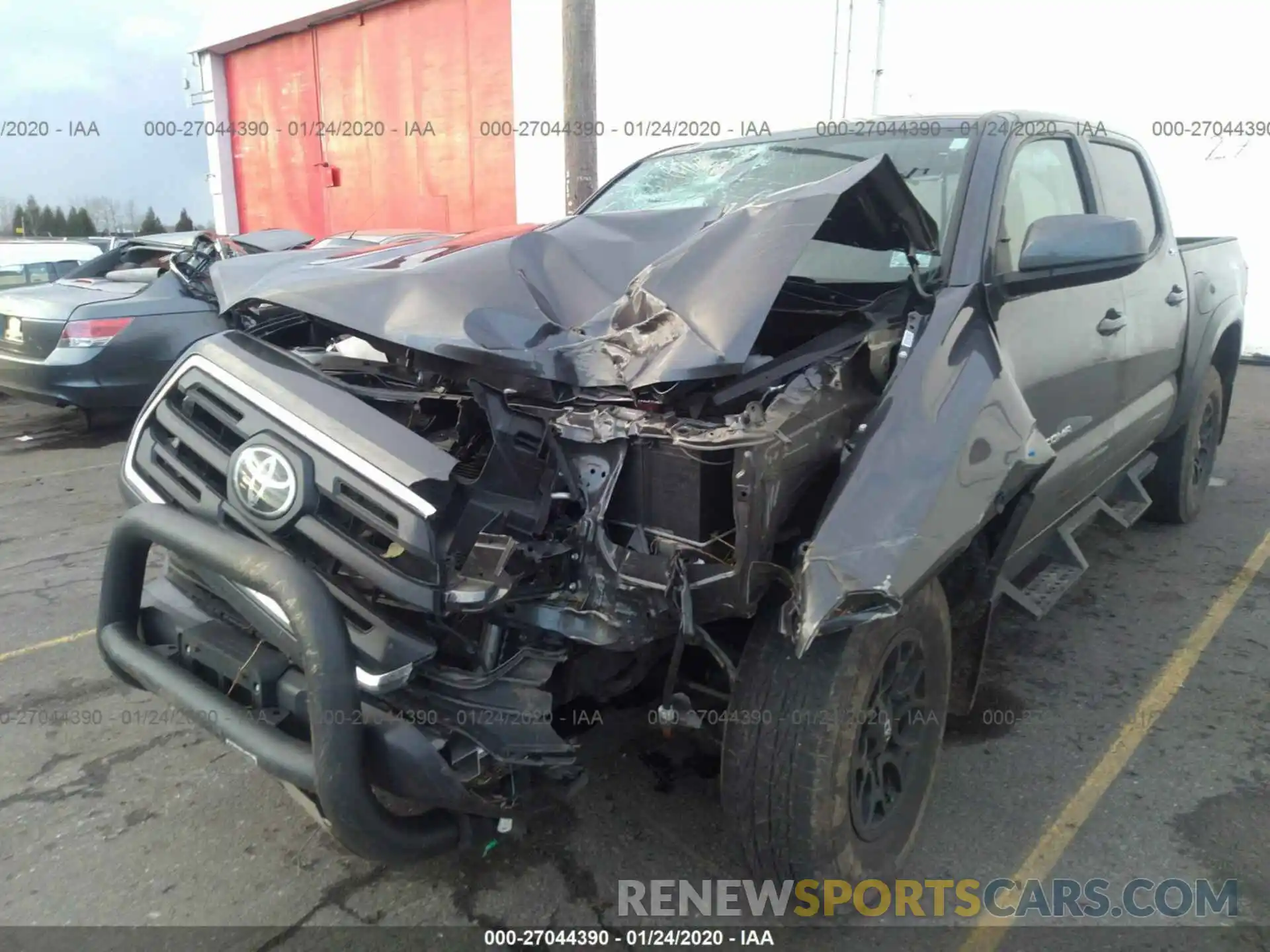 6 Photograph of a damaged car 3TMCZ5AN8KM213742 TOYOTA TACOMA 2019