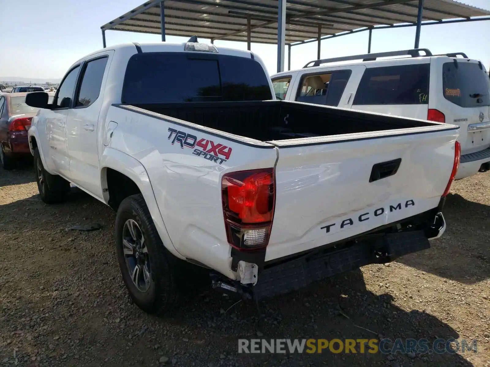 3 Photograph of a damaged car 3TMCZ5AN8KM214129 TOYOTA TACOMA 2019