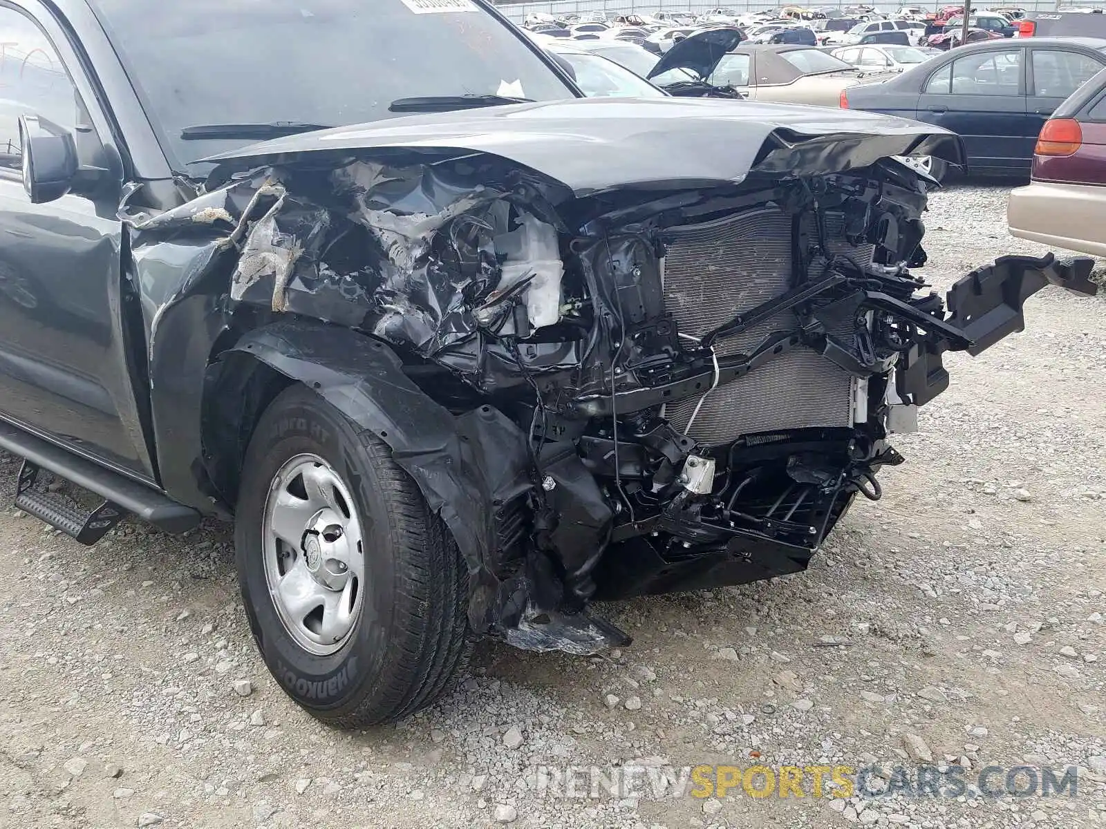 9 Photograph of a damaged car 3TMCZ5AN8KM215488 TOYOTA TACOMA 2019