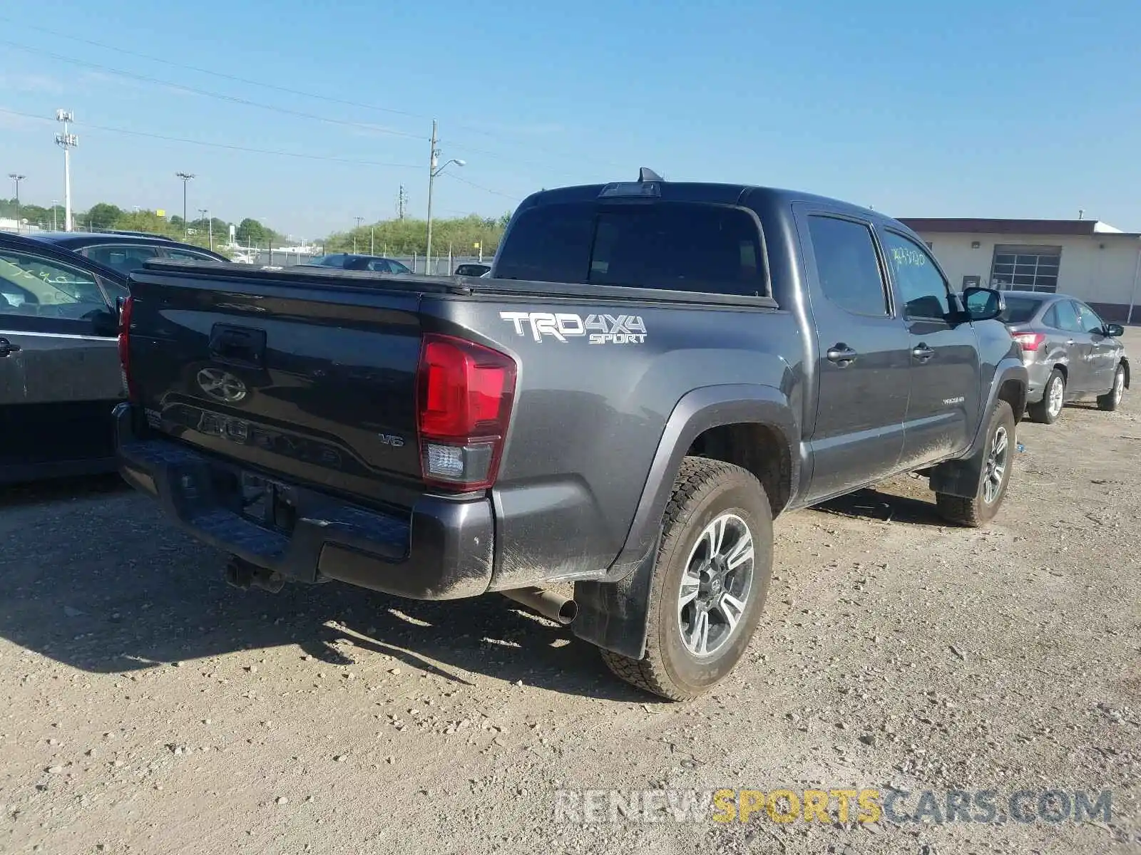 4 Photograph of a damaged car 3TMCZ5AN8KM219380 TOYOTA TACOMA 2019