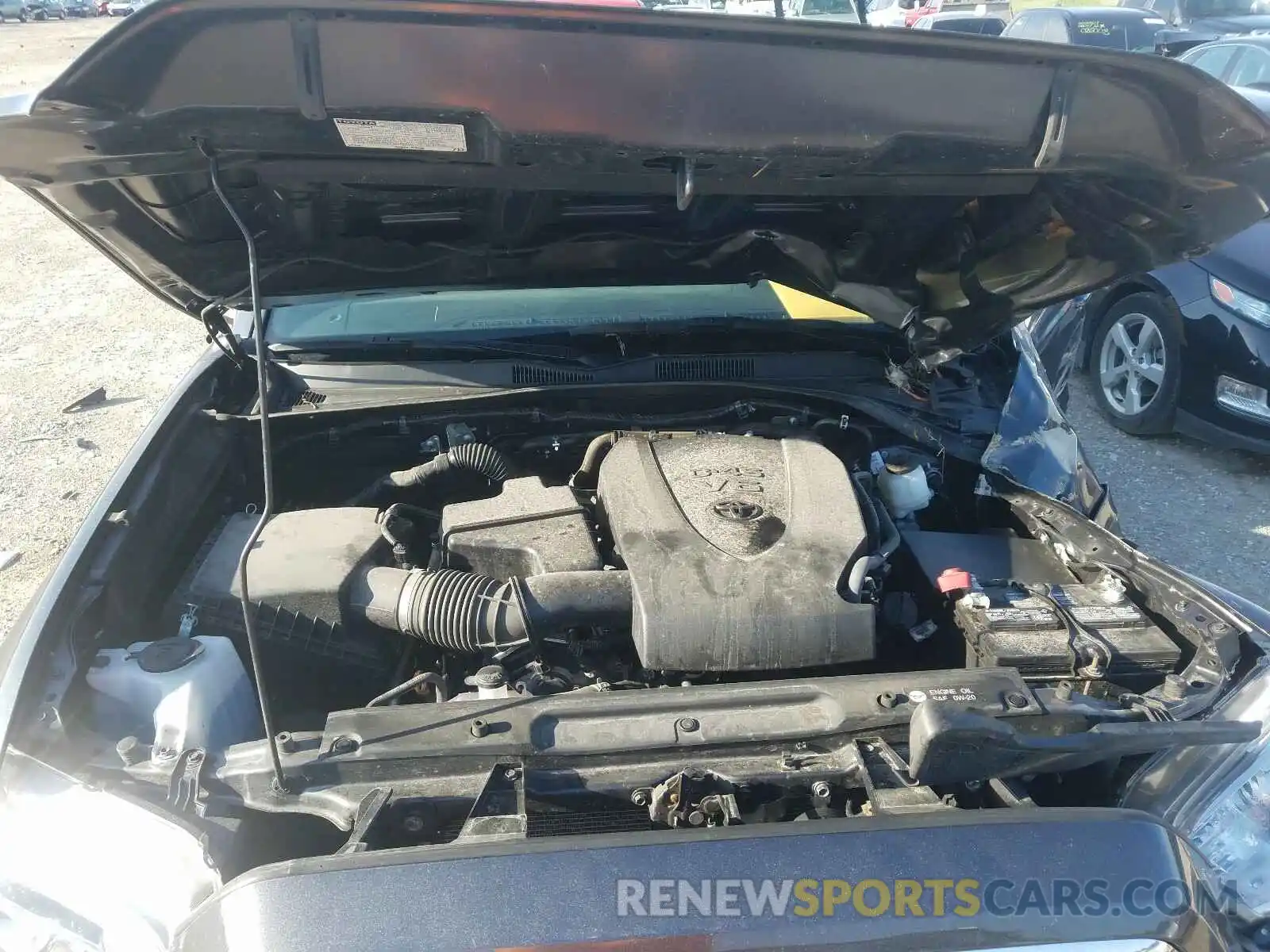 7 Photograph of a damaged car 3TMCZ5AN8KM219380 TOYOTA TACOMA 2019