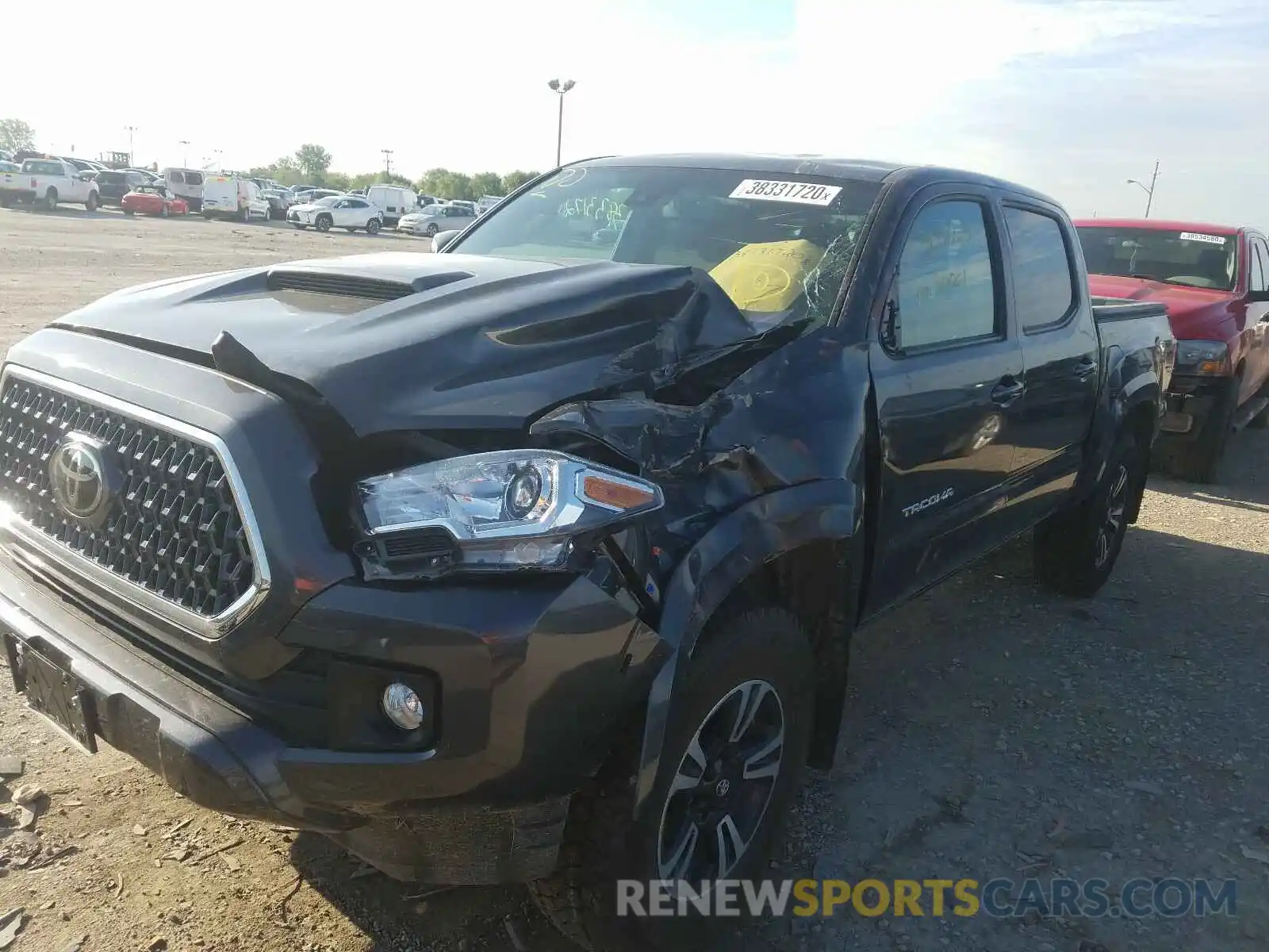 9 Photograph of a damaged car 3TMCZ5AN8KM219380 TOYOTA TACOMA 2019