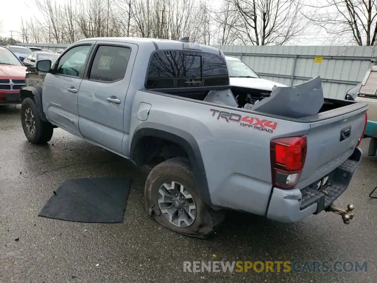 3 Photograph of a damaged car 3TMCZ5AN8KM221954 TOYOTA TACOMA 2019