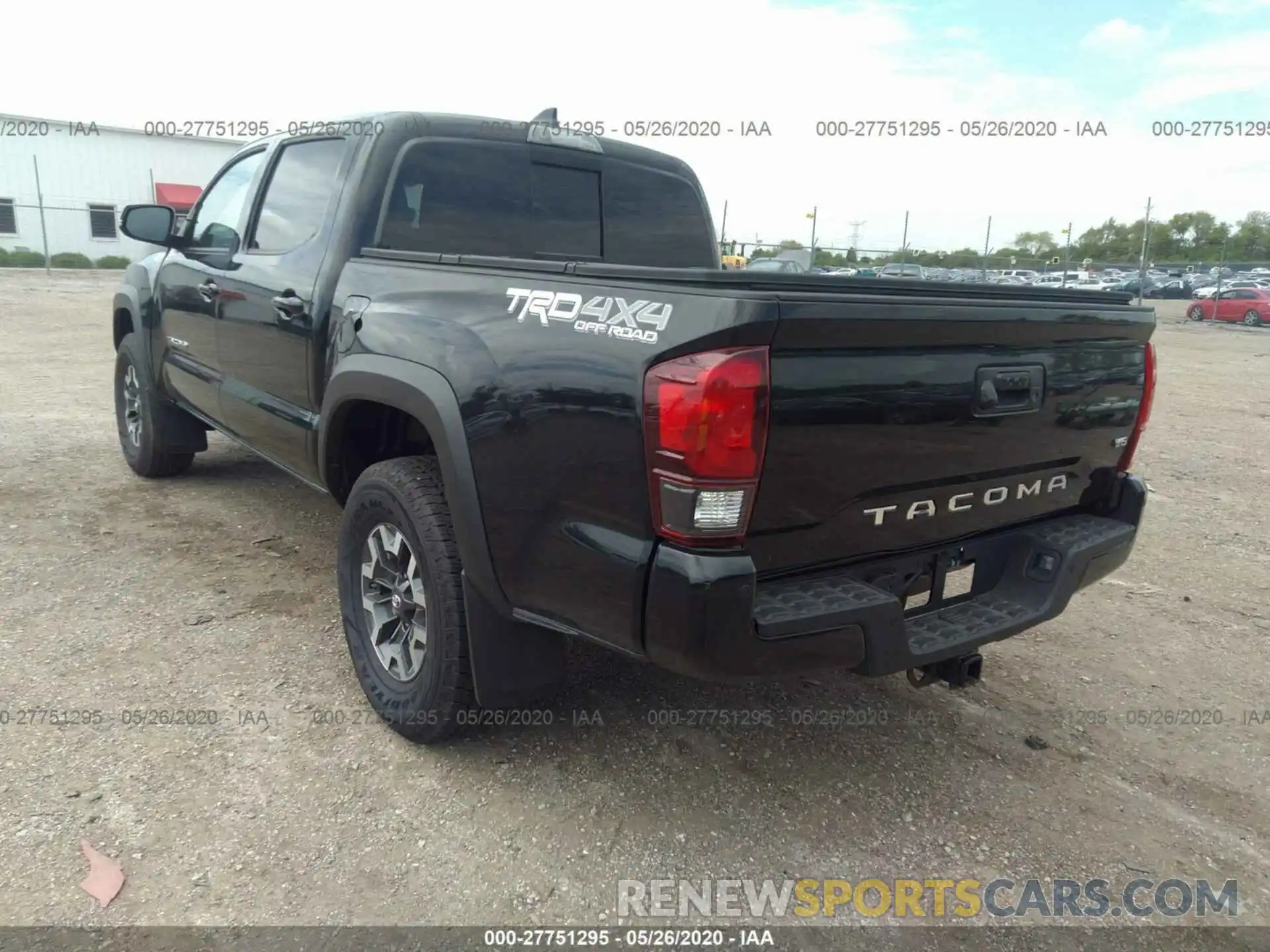 3 Photograph of a damaged car 3TMCZ5AN8KM224126 TOYOTA TACOMA 2019