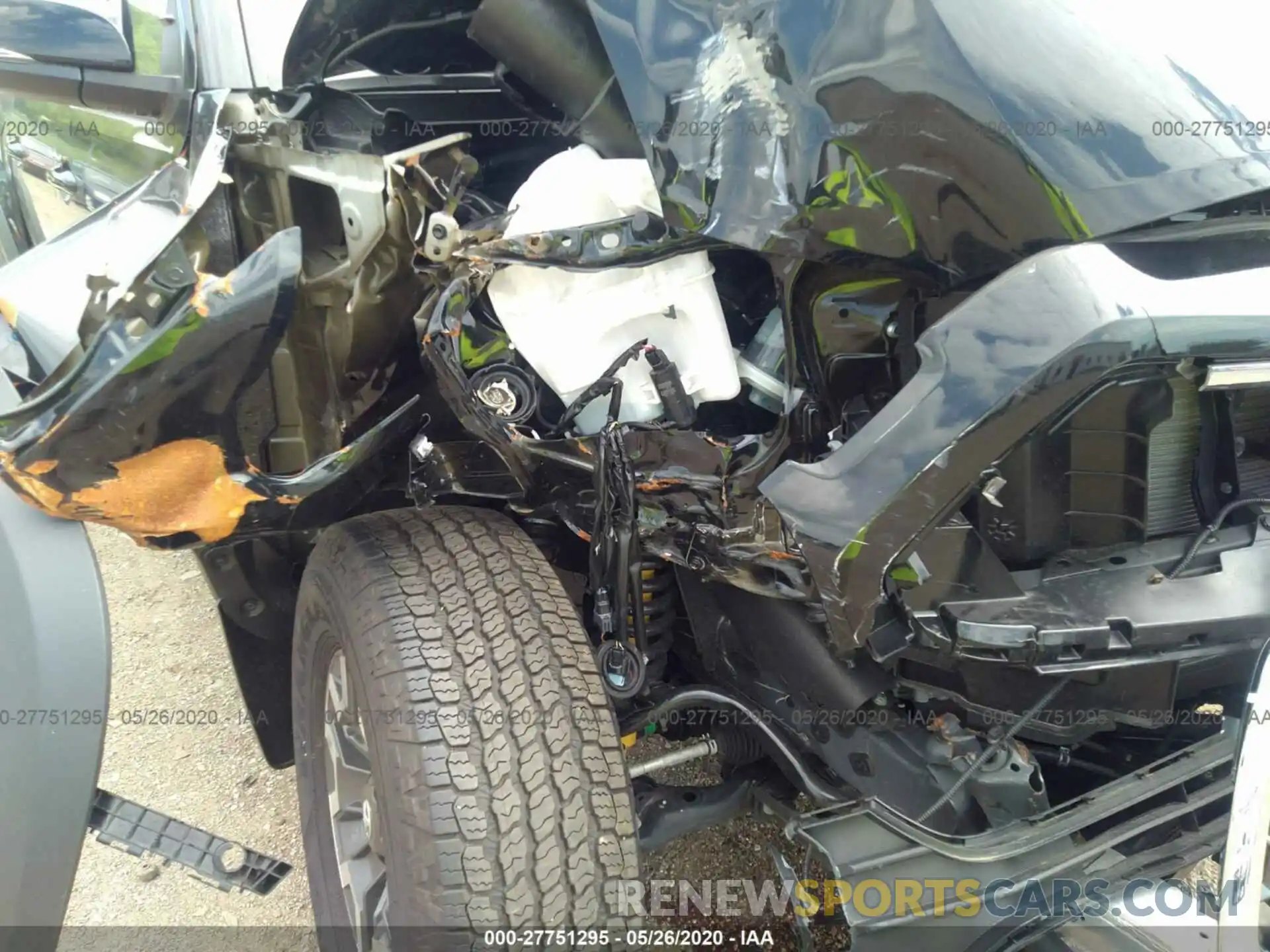 6 Photograph of a damaged car 3TMCZ5AN8KM224126 TOYOTA TACOMA 2019