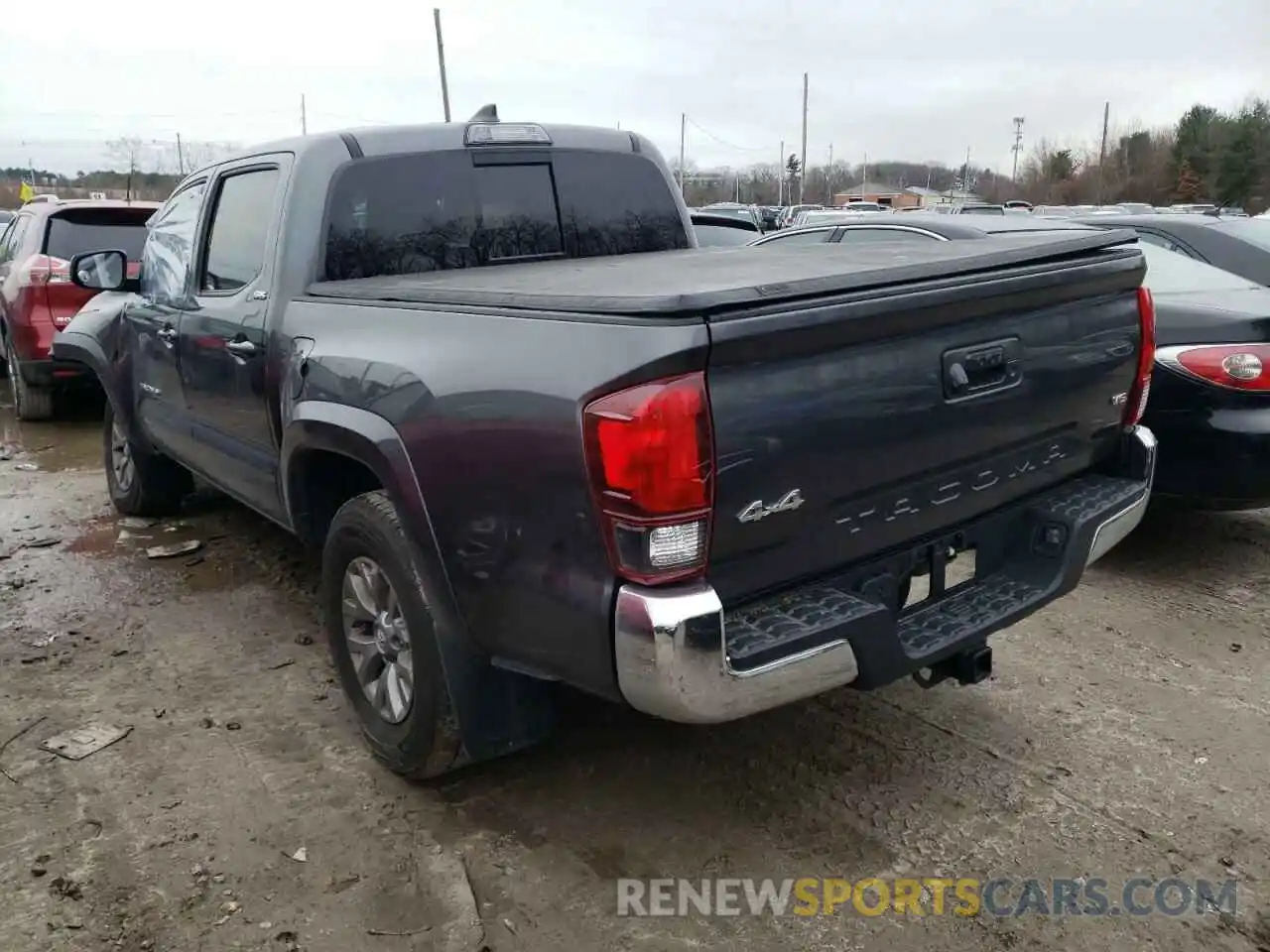 3 Photograph of a damaged car 3TMCZ5AN8KM224403 TOYOTA TACOMA 2019