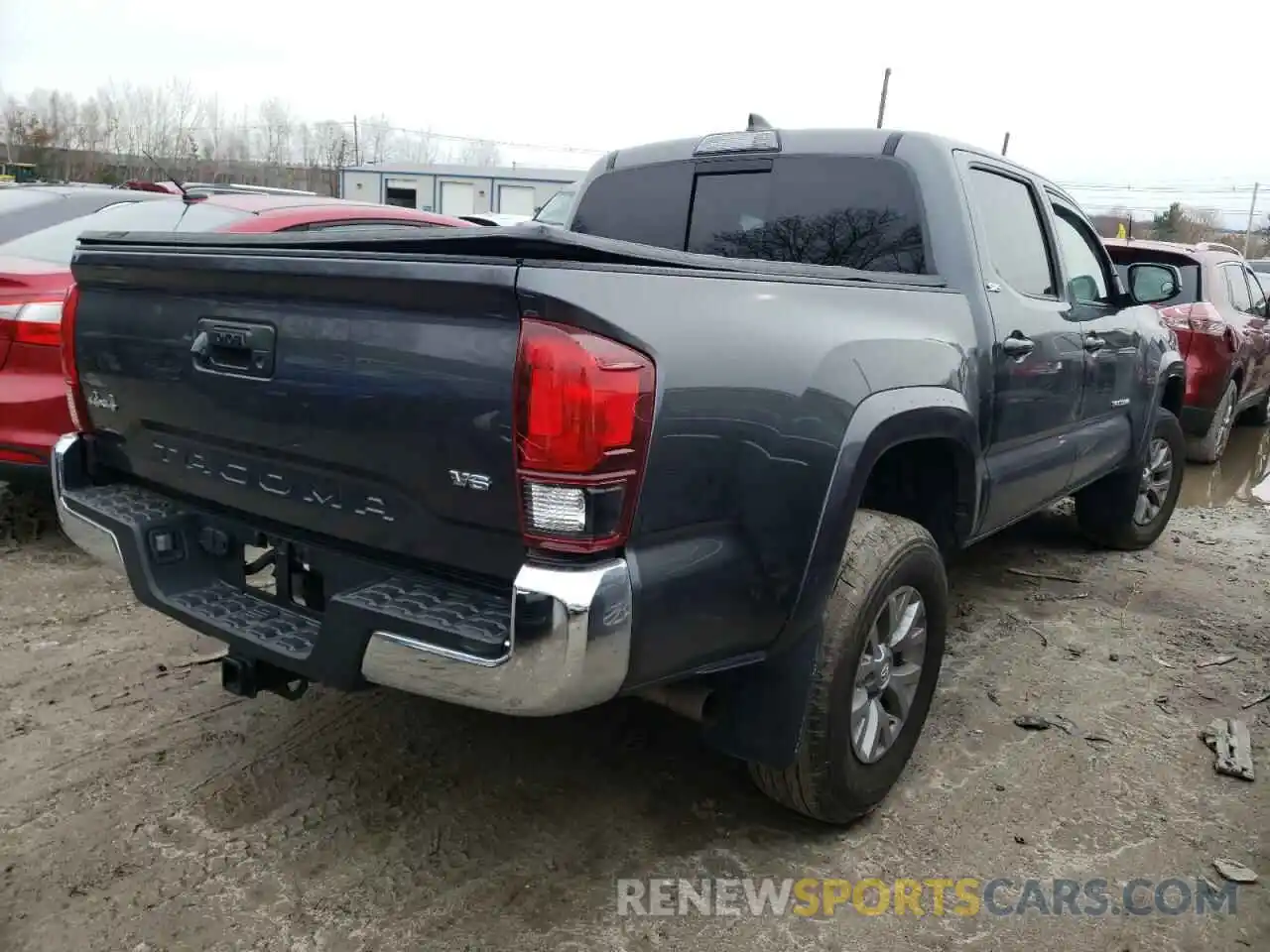 4 Photograph of a damaged car 3TMCZ5AN8KM224403 TOYOTA TACOMA 2019