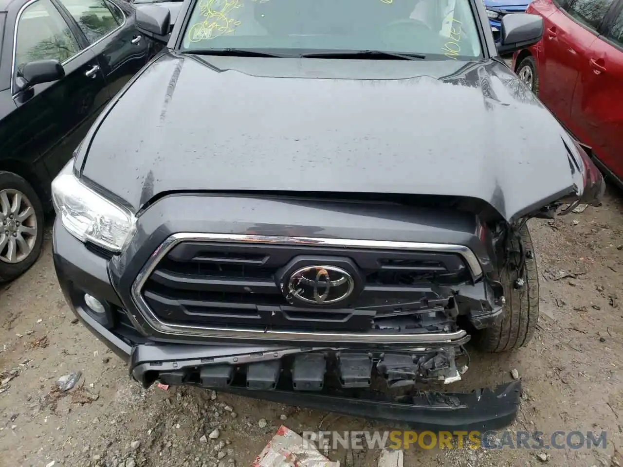 7 Photograph of a damaged car 3TMCZ5AN8KM224403 TOYOTA TACOMA 2019