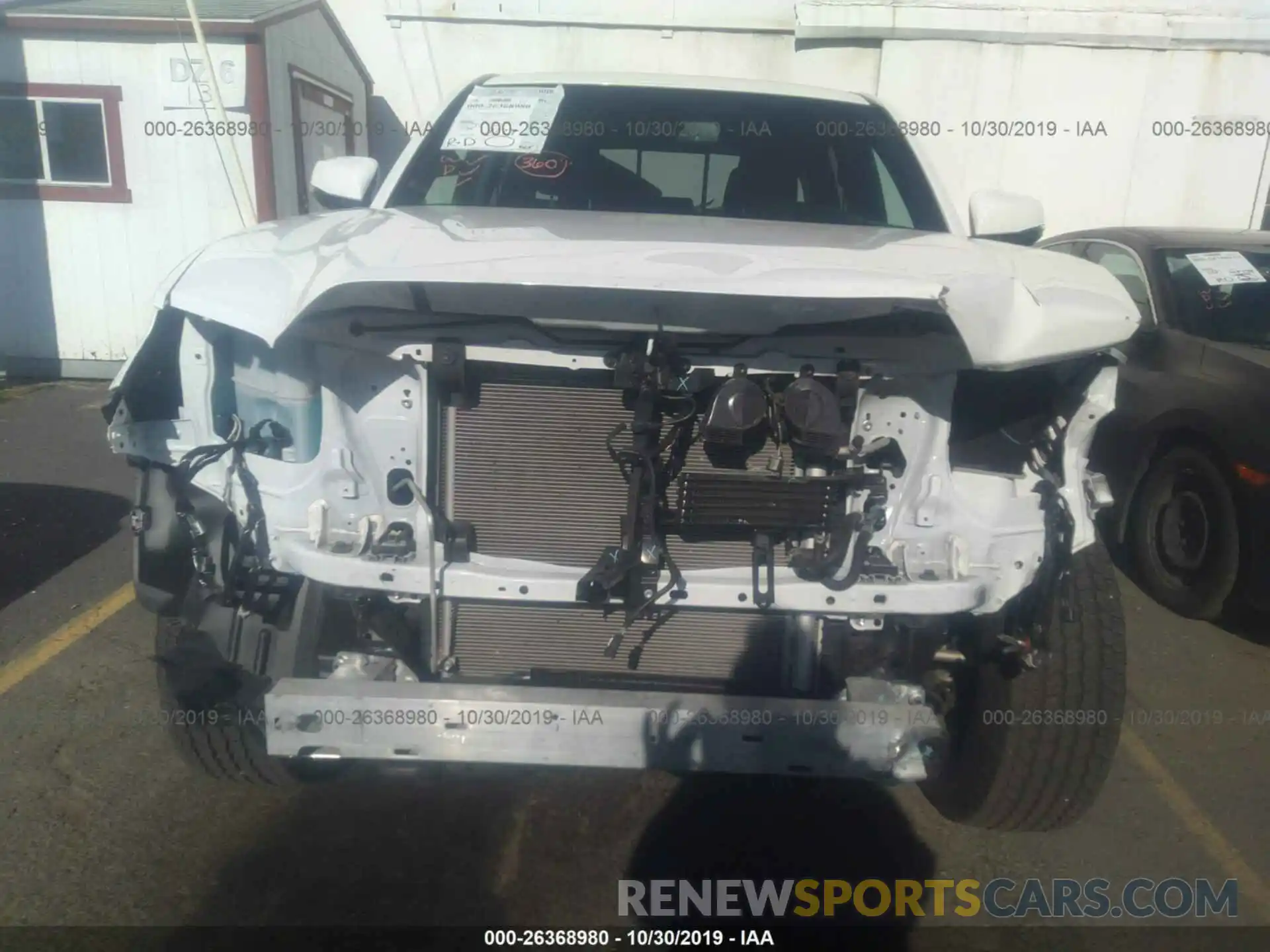 6 Photograph of a damaged car 3TMCZ5AN8KM227351 TOYOTA TACOMA 2019