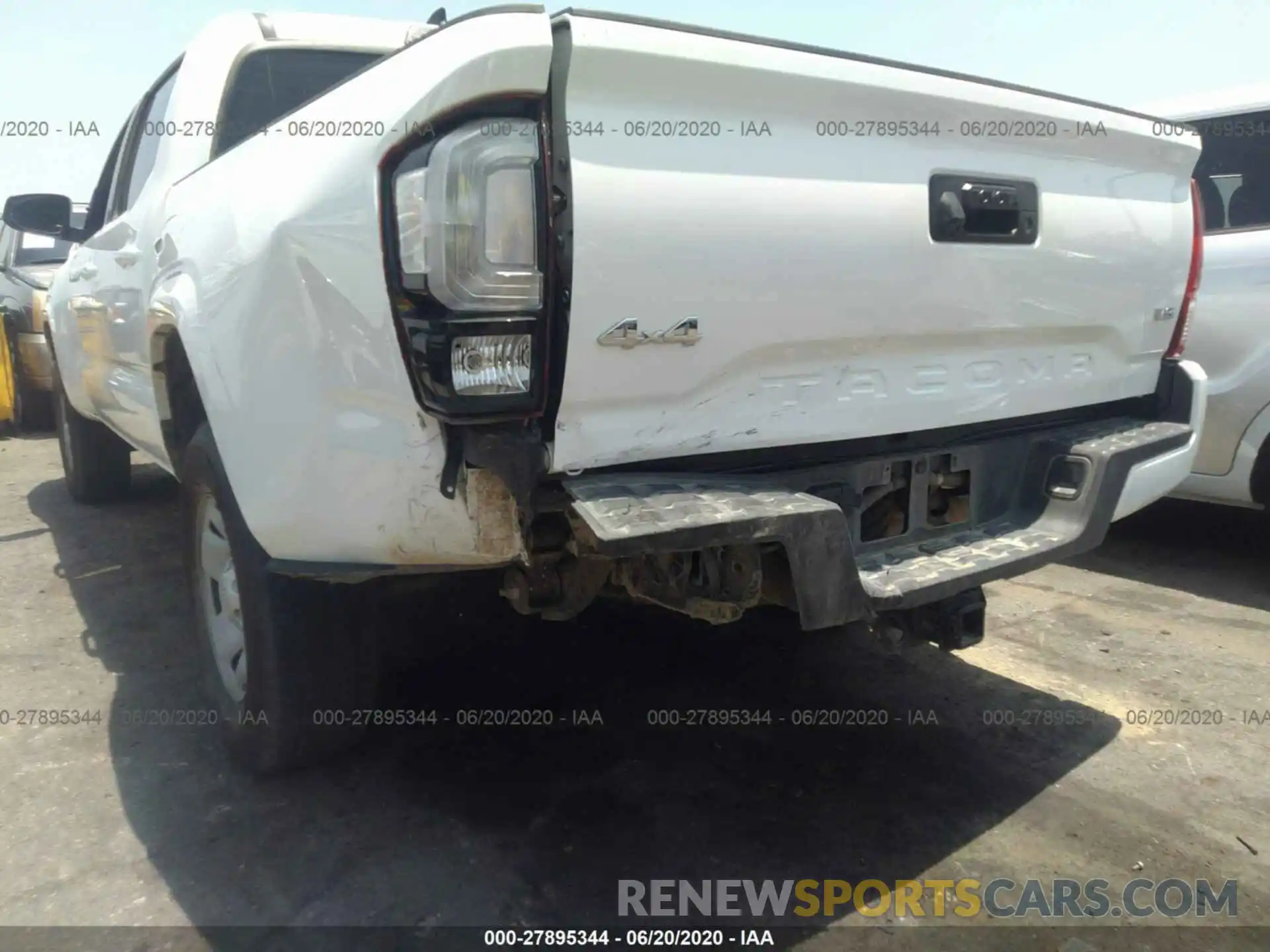 6 Photograph of a damaged car 3TMCZ5AN8KM230198 TOYOTA TACOMA 2019