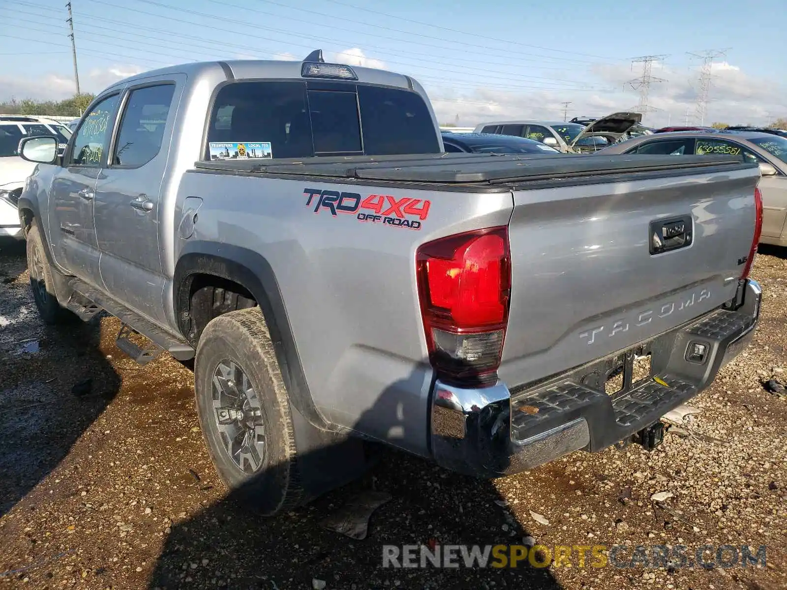 3 Photograph of a damaged car 3TMCZ5AN8KM230752 TOYOTA TACOMA 2019