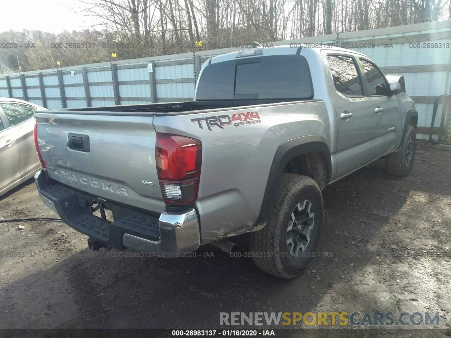 4 Photograph of a damaged car 3TMCZ5AN8KM234364 TOYOTA TACOMA 2019