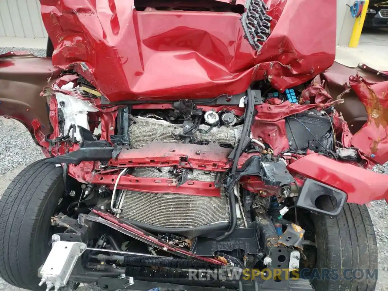 7 Photograph of a damaged car 3TMCZ5AN8KM235031 TOYOTA TACOMA 2019