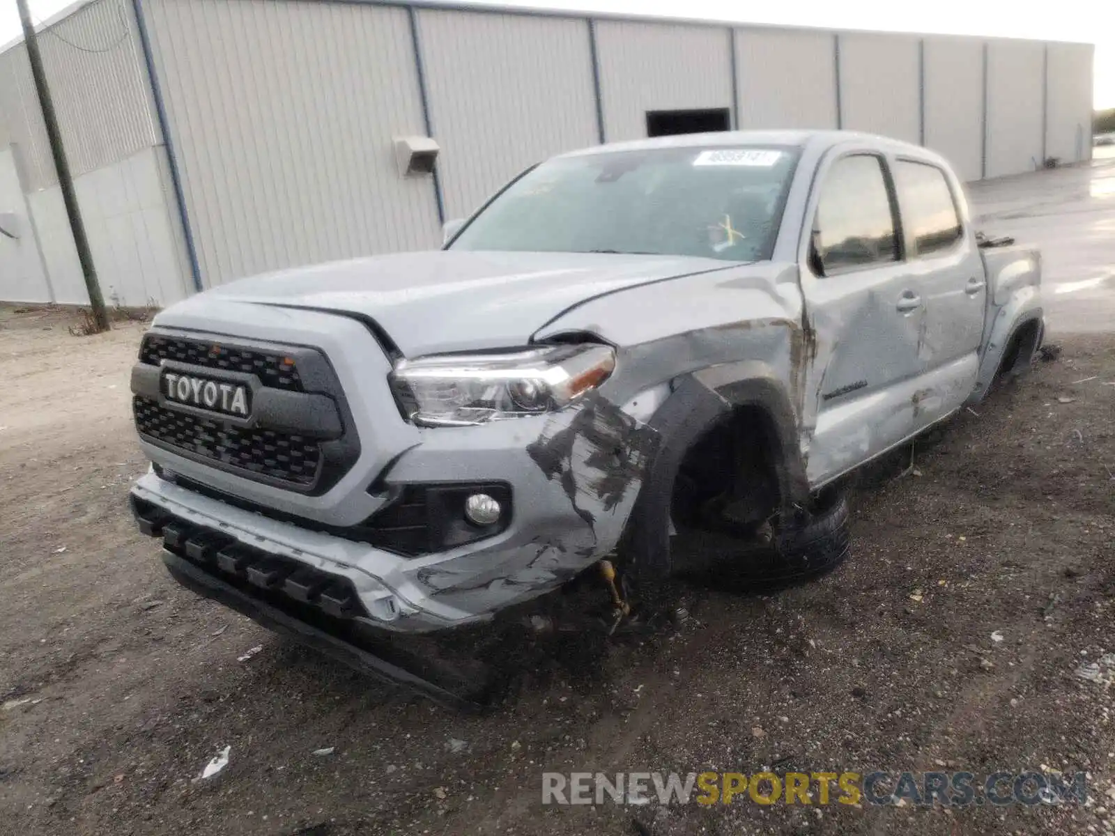 2 Photograph of a damaged car 3TMCZ5AN8KM241220 TOYOTA TACOMA 2019