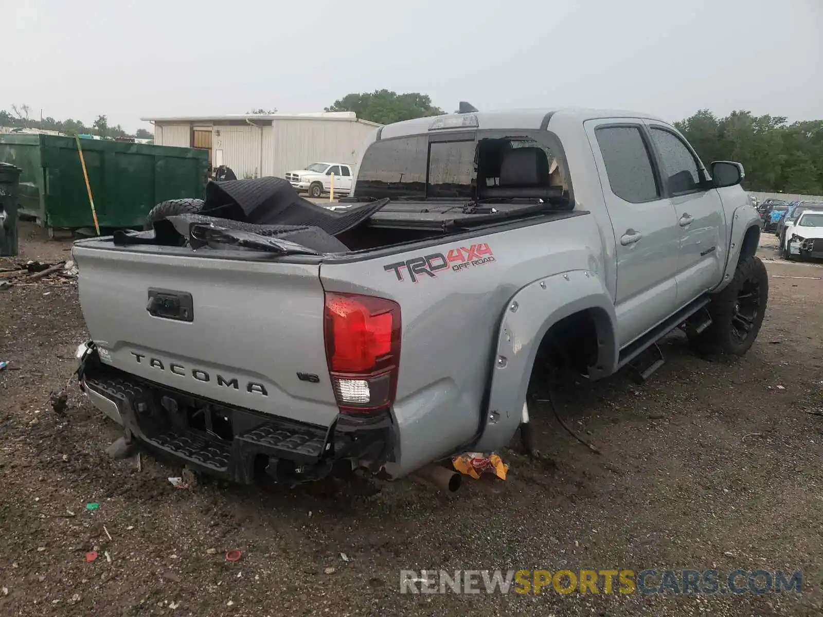 4 Photograph of a damaged car 3TMCZ5AN8KM241220 TOYOTA TACOMA 2019