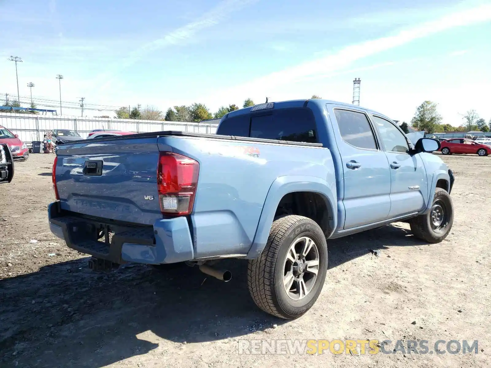 4 Photograph of a damaged car 3TMCZ5AN8KM243517 TOYOTA TACOMA 2019