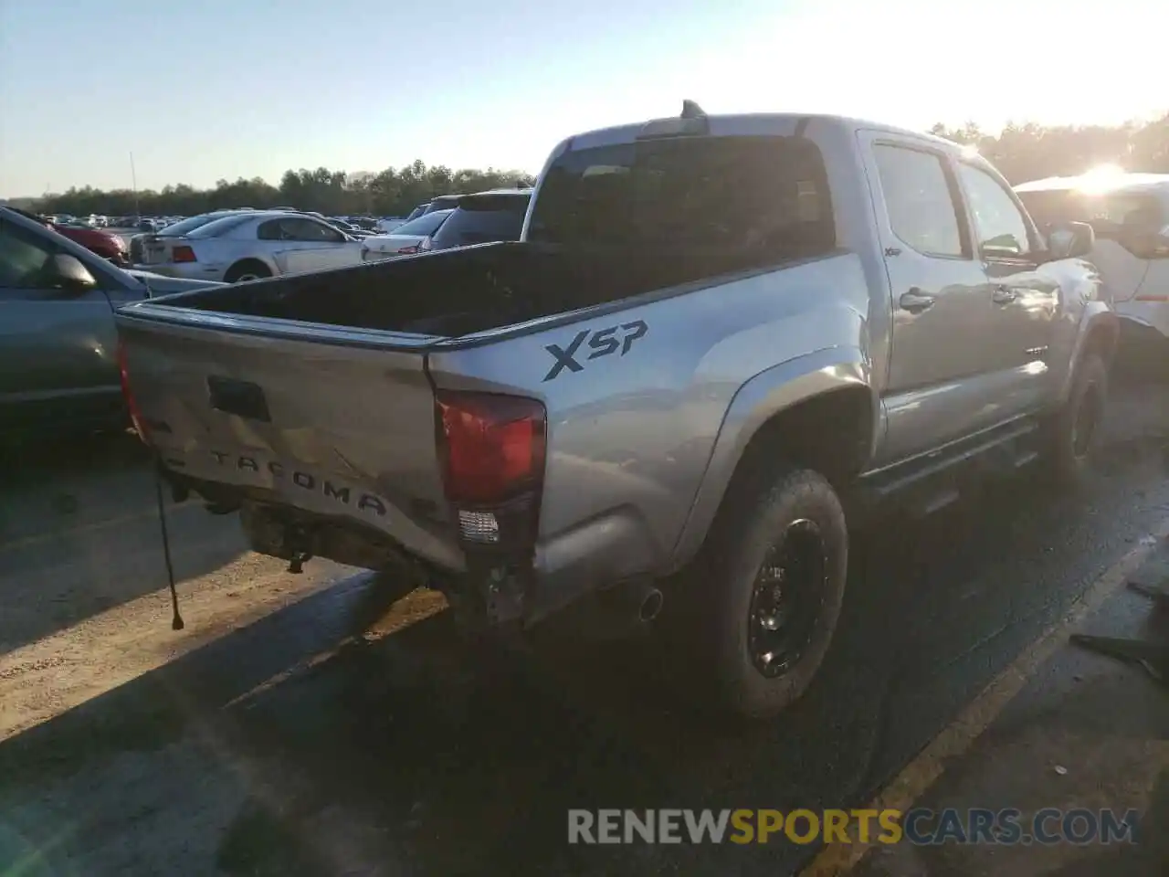 4 Photograph of a damaged car 3TMCZ5AN8KM245008 TOYOTA TACOMA 2019