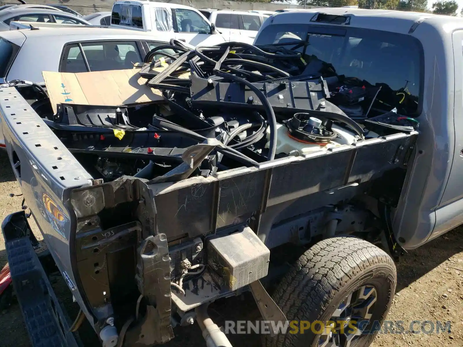 9 Photograph of a damaged car 3TMCZ5AN8KM249544 TOYOTA TACOMA 2019