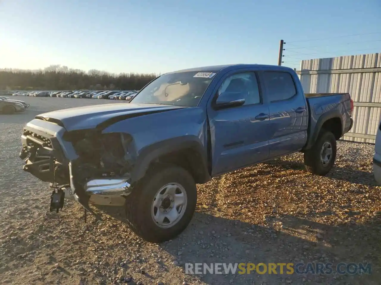 1 Photograph of a damaged car 3TMCZ5AN8KM250953 TOYOTA TACOMA 2019