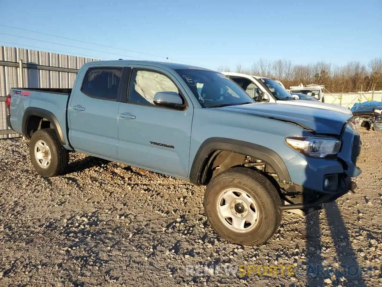 4 Photograph of a damaged car 3TMCZ5AN8KM250953 TOYOTA TACOMA 2019