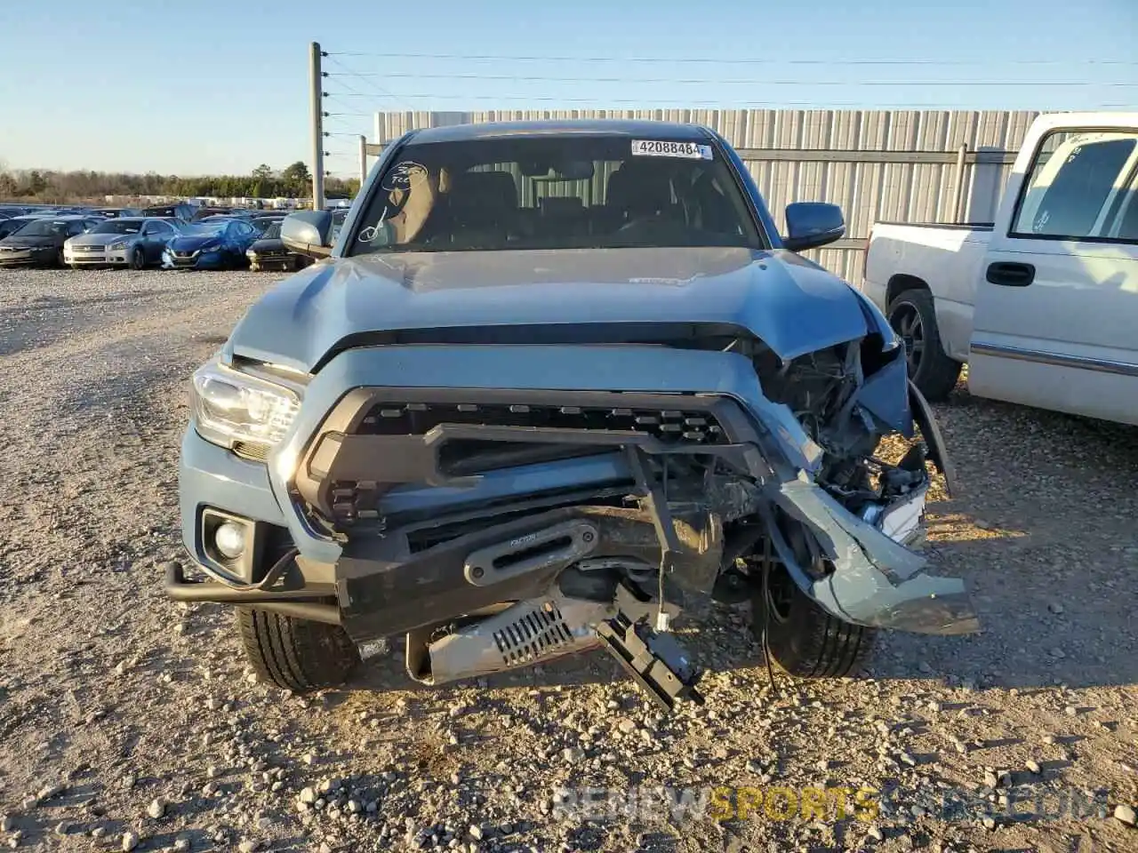 5 Photograph of a damaged car 3TMCZ5AN8KM250953 TOYOTA TACOMA 2019