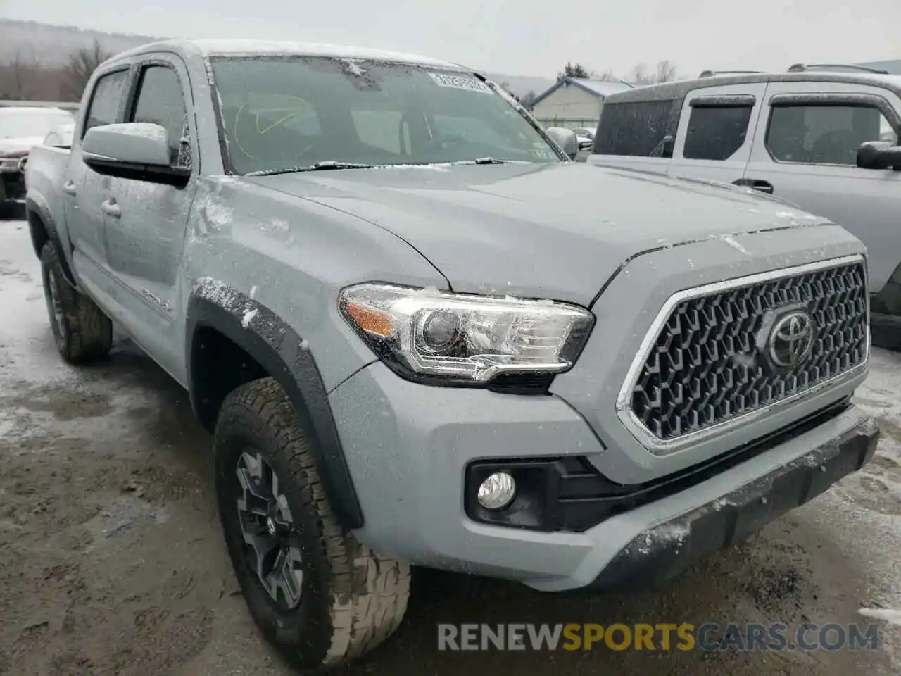 1 Photograph of a damaged car 3TMCZ5AN8KM252492 TOYOTA TACOMA 2019