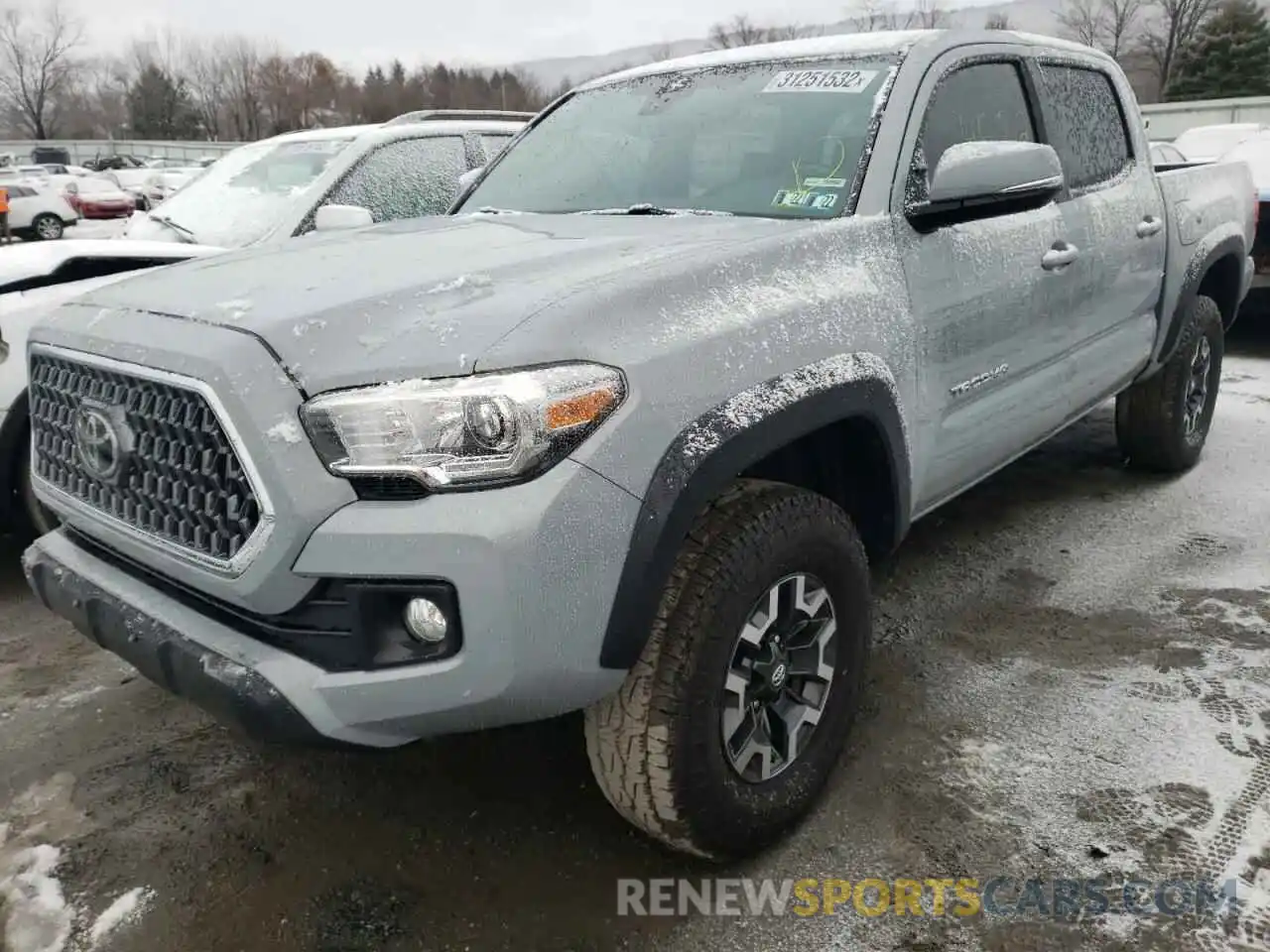 2 Photograph of a damaged car 3TMCZ5AN8KM252492 TOYOTA TACOMA 2019