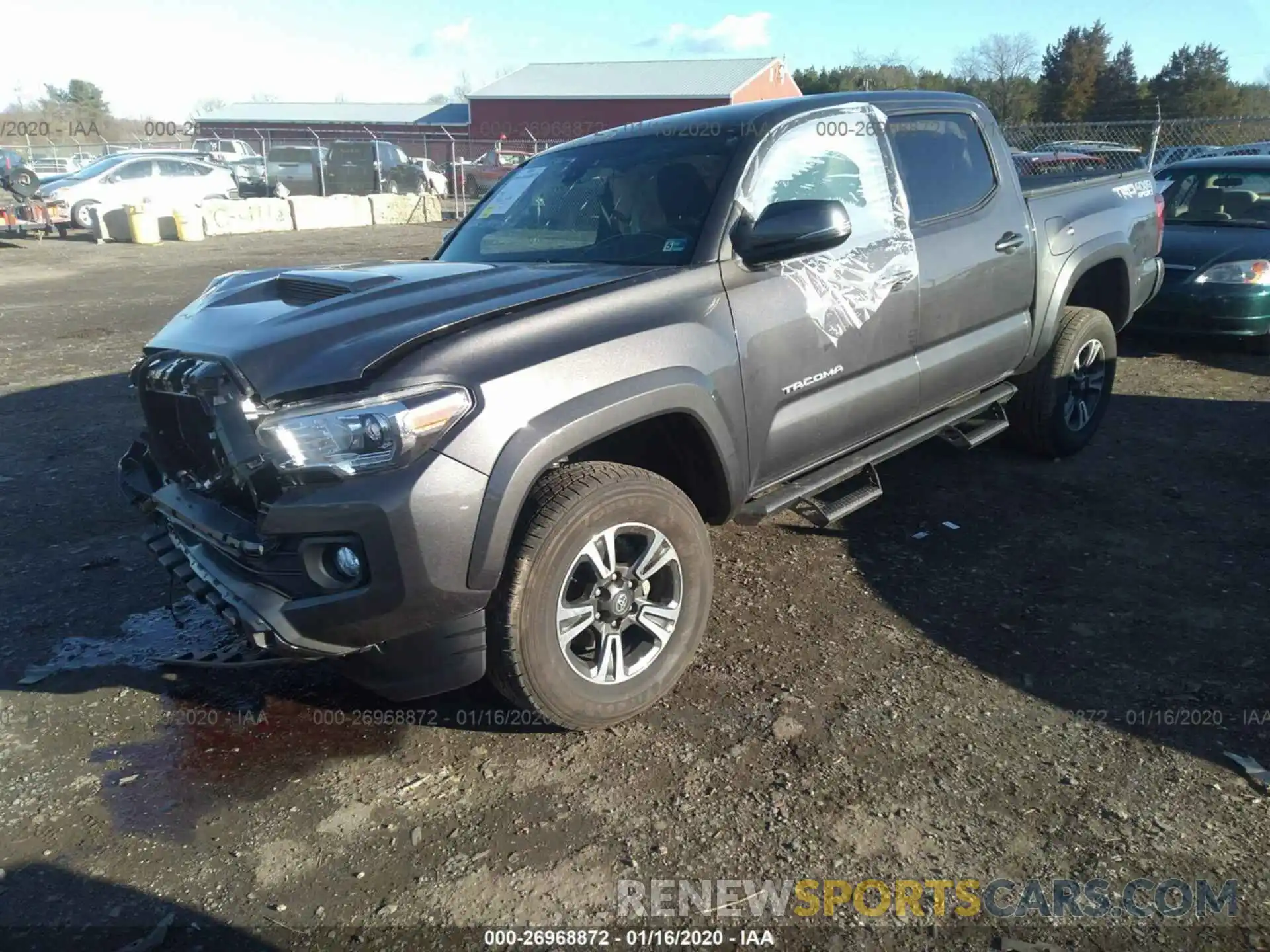 2 Фотография поврежденного автомобиля 3TMCZ5AN8KM253075 TOYOTA TACOMA 2019