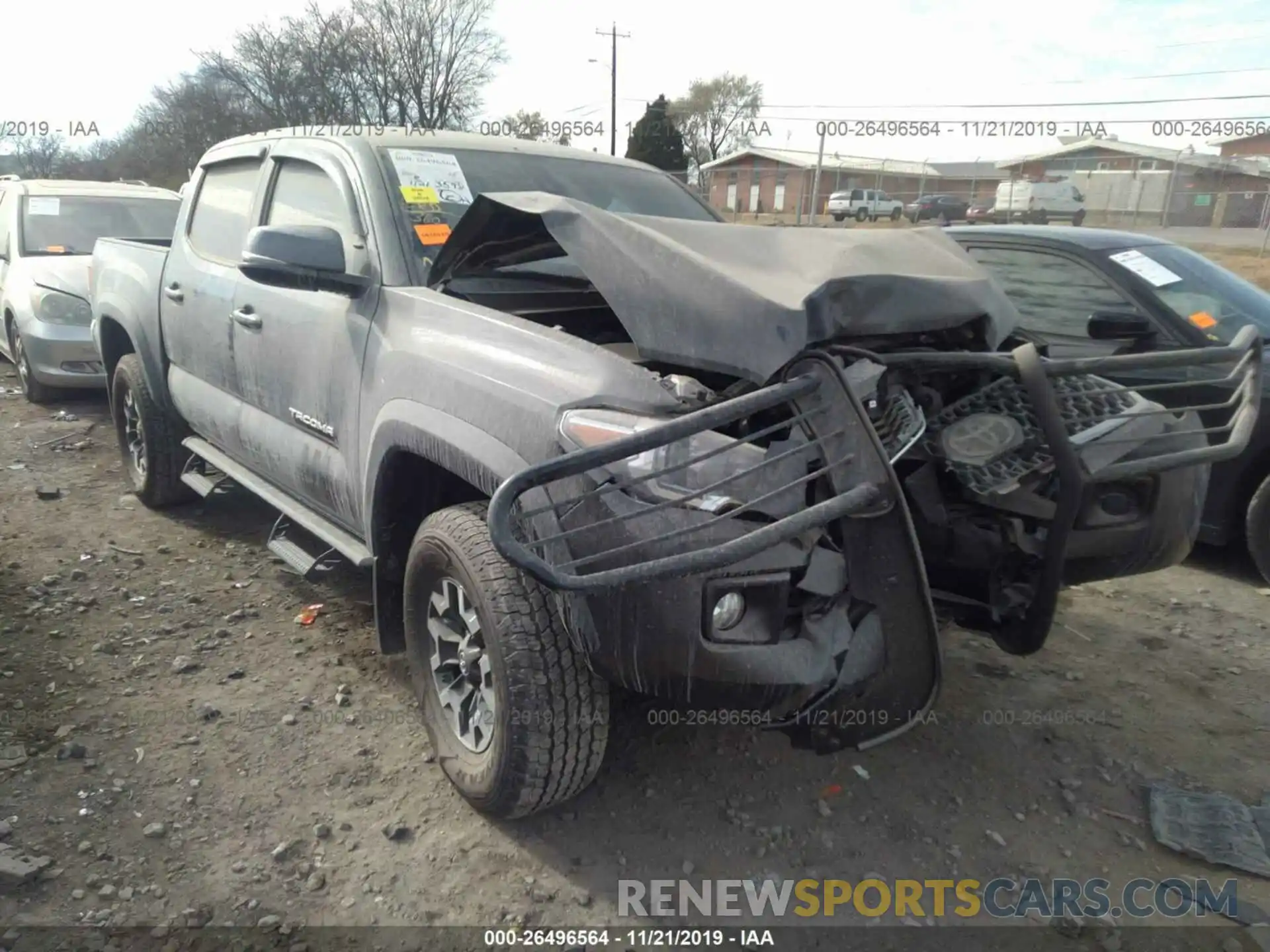 1 Photograph of a damaged car 3TMCZ5AN8KM258406 TOYOTA TACOMA 2019