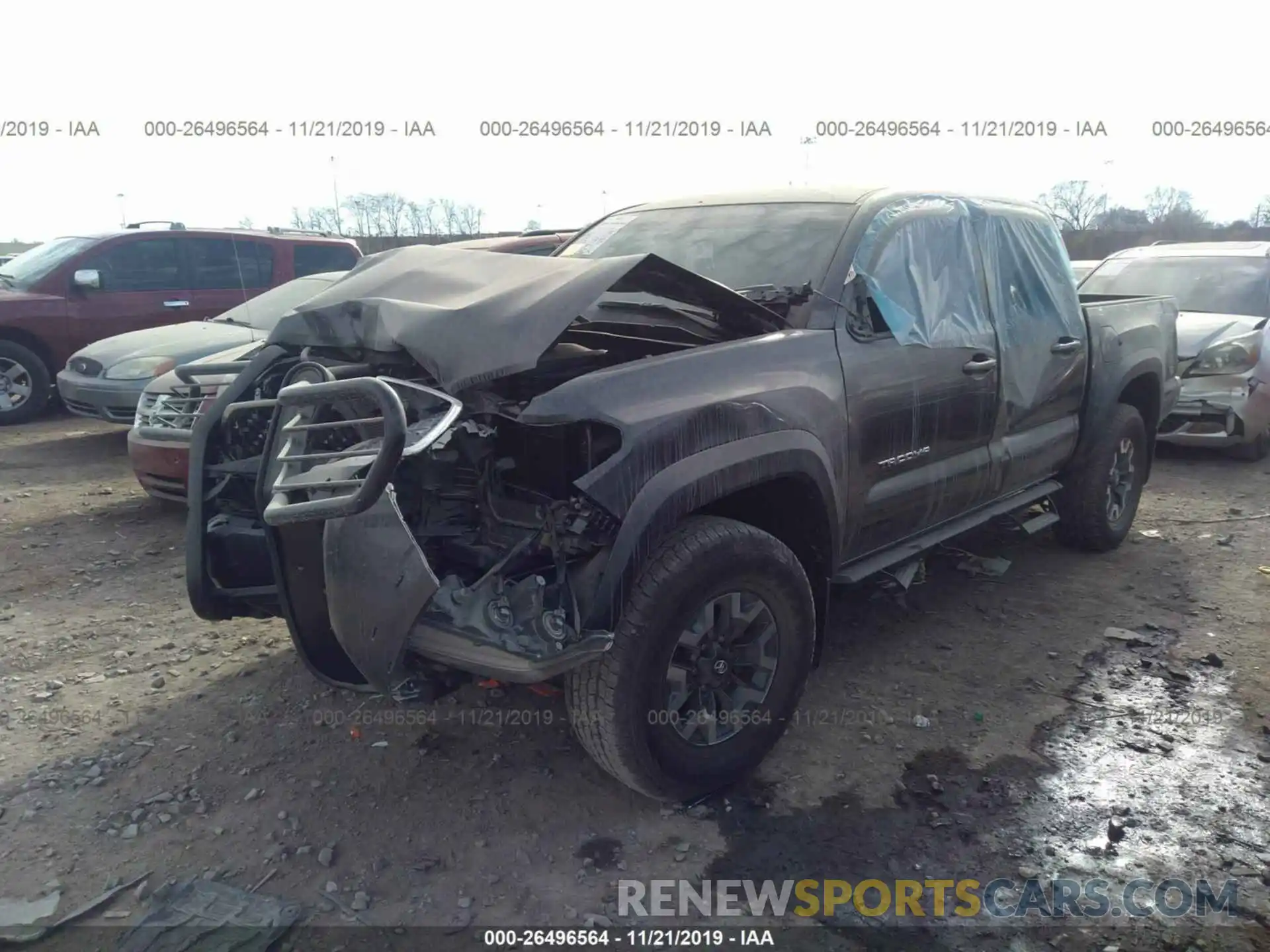 2 Фотография поврежденного автомобиля 3TMCZ5AN8KM258406 TOYOTA TACOMA 2019