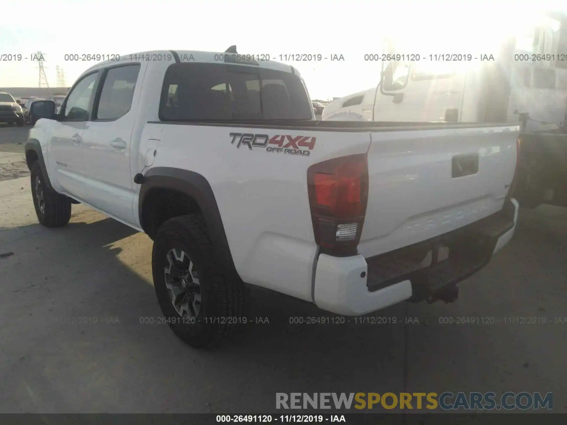 3 Photograph of a damaged car 3TMCZ5AN8KM259488 TOYOTA TACOMA 2019