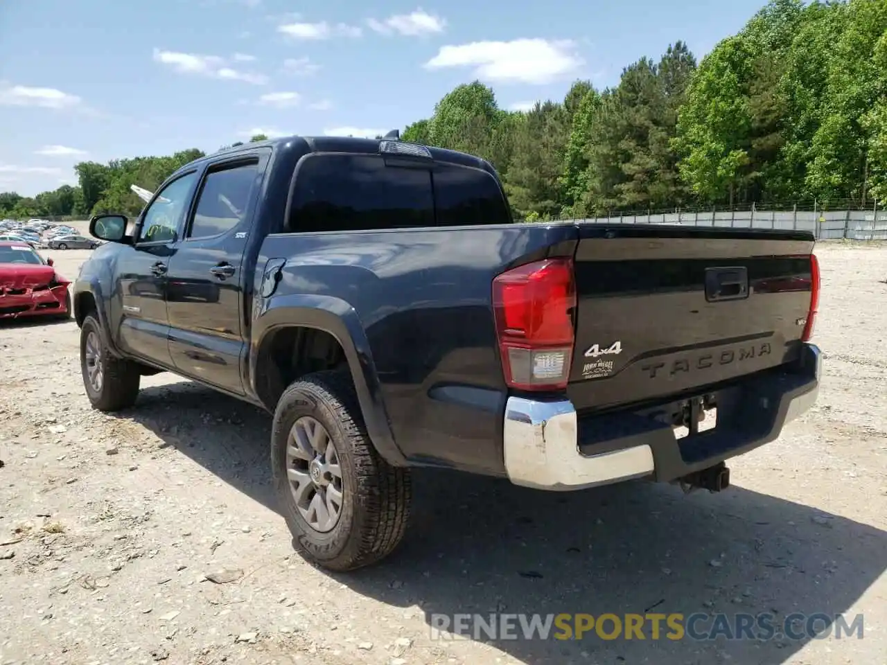 3 Photograph of a damaged car 3TMCZ5AN8KM260222 TOYOTA TACOMA 2019