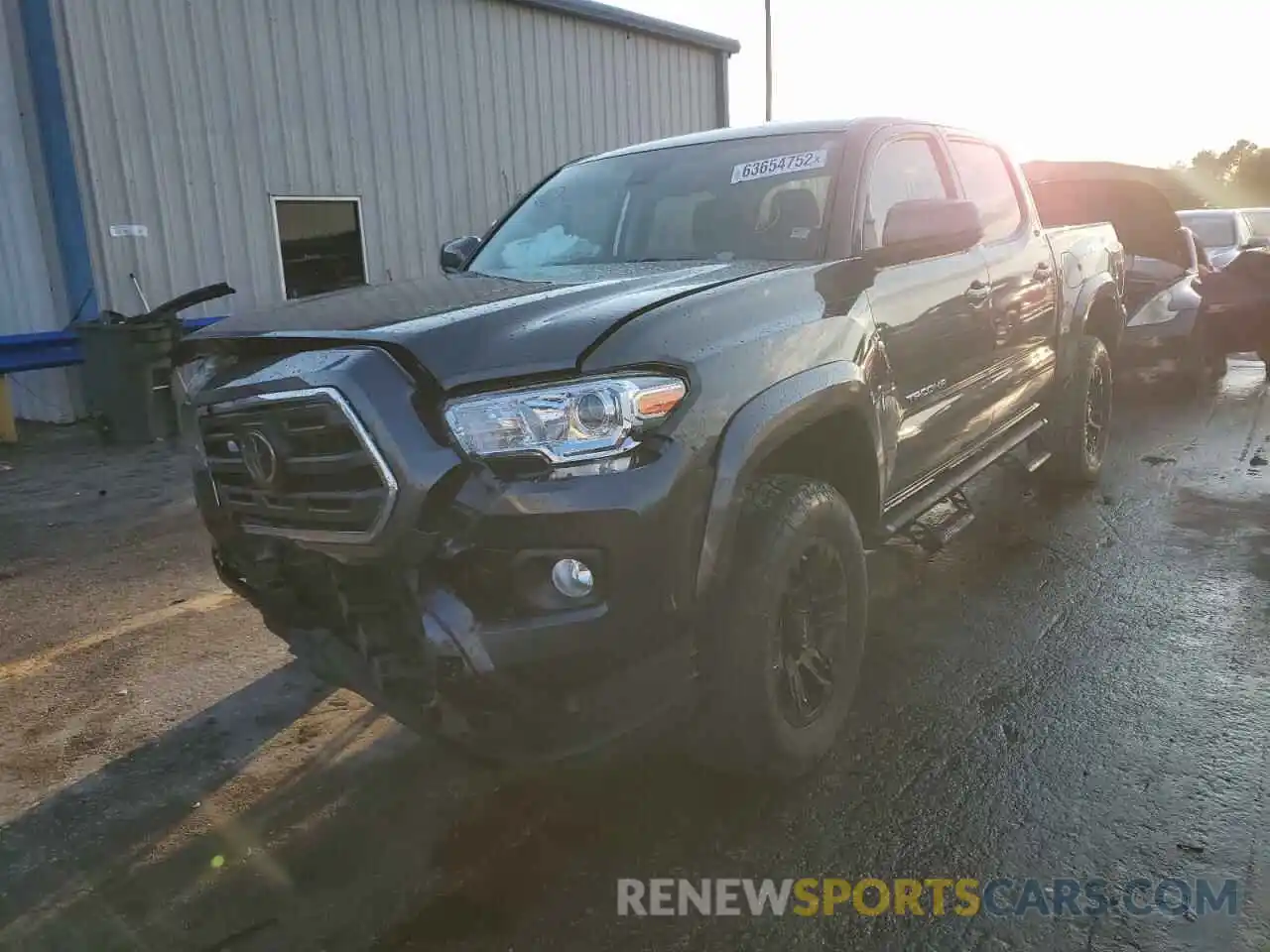 2 Photograph of a damaged car 3TMCZ5AN8KM263427 TOYOTA TACOMA 2019