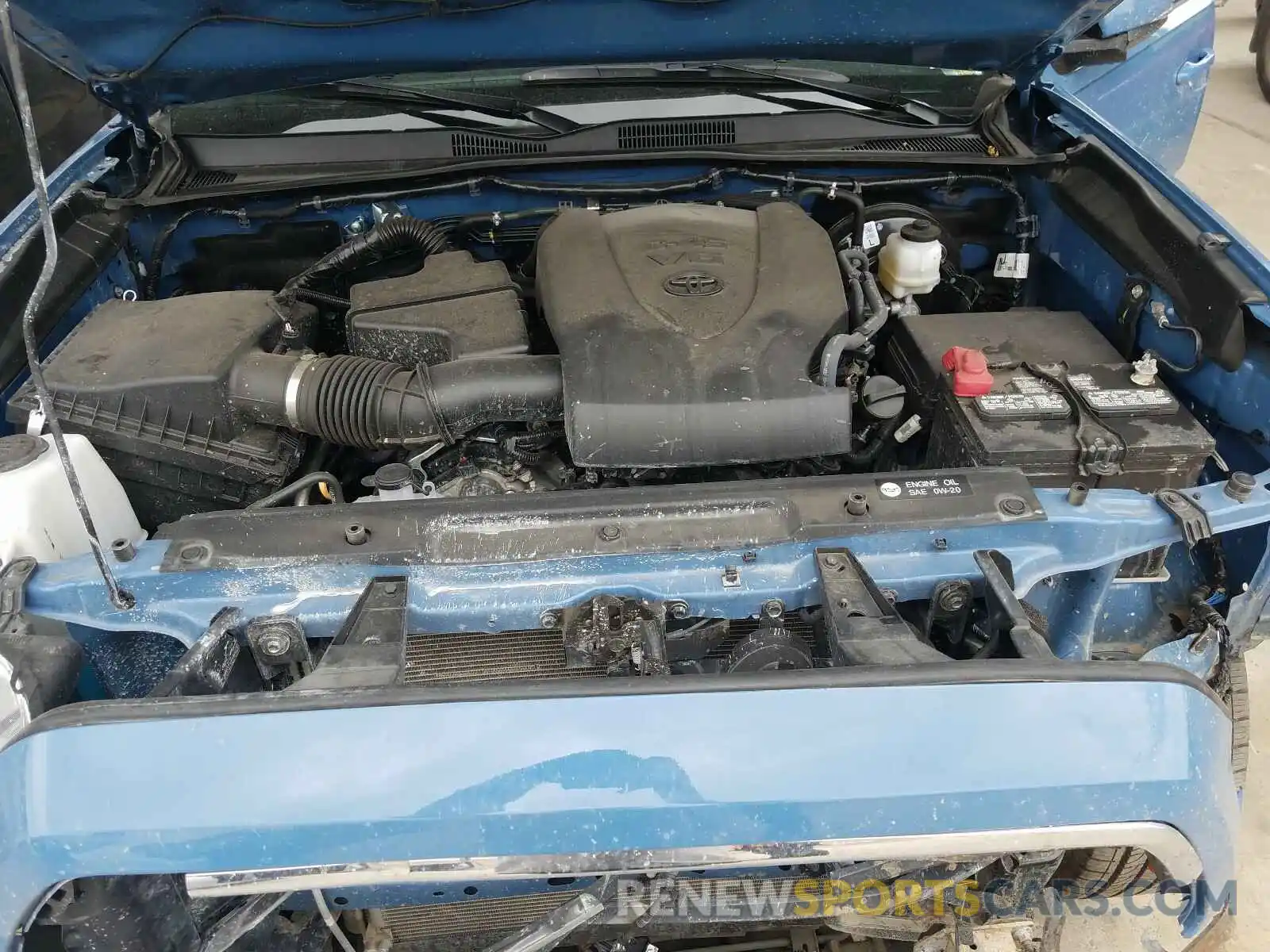 7 Photograph of a damaged car 3TMCZ5AN8KM264173 TOYOTA TACOMA 2019