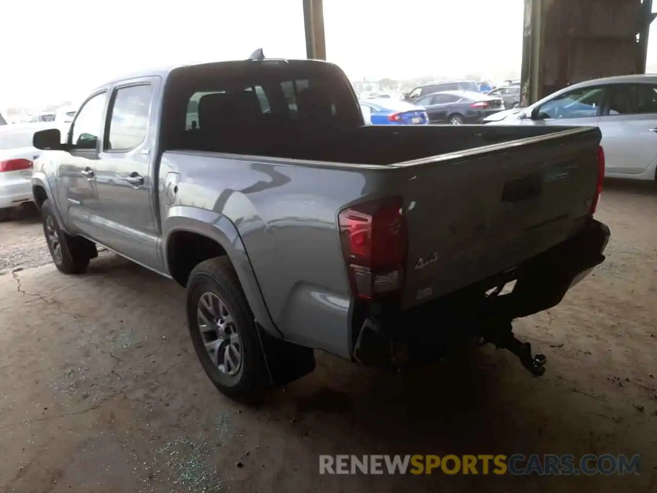 3 Photograph of a damaged car 3TMCZ5AN8KM264576 TOYOTA TACOMA 2019