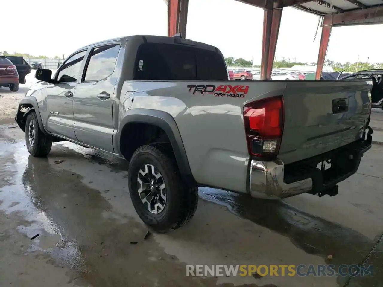 3 Photograph of a damaged car 3TMCZ5AN8KM267512 TOYOTA TACOMA 2019