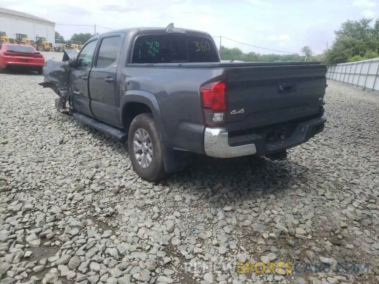 3 Photograph of a damaged car 3TMCZ5AN8KM268093 TOYOTA TACOMA 2019