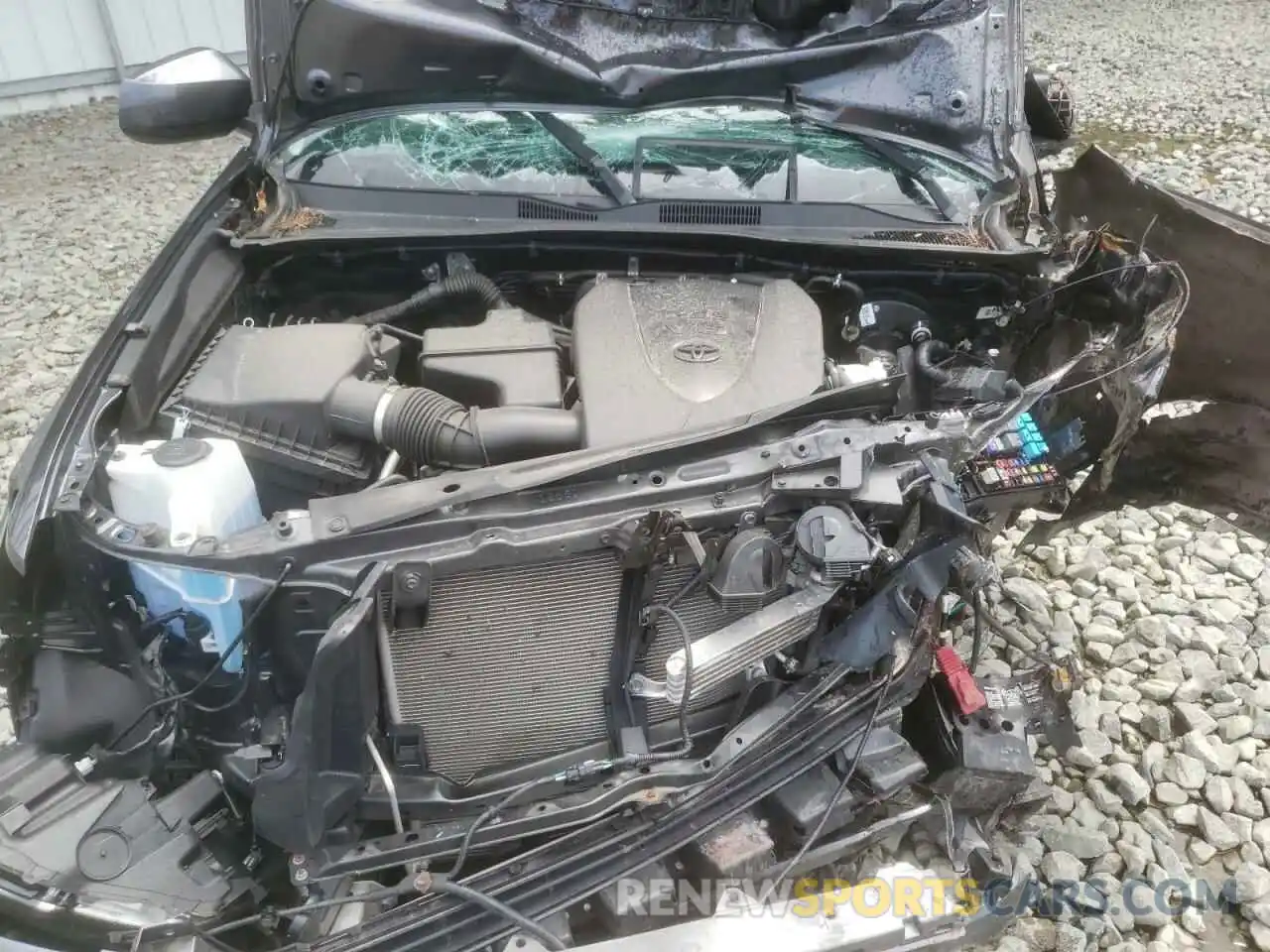 7 Photograph of a damaged car 3TMCZ5AN8KM268093 TOYOTA TACOMA 2019