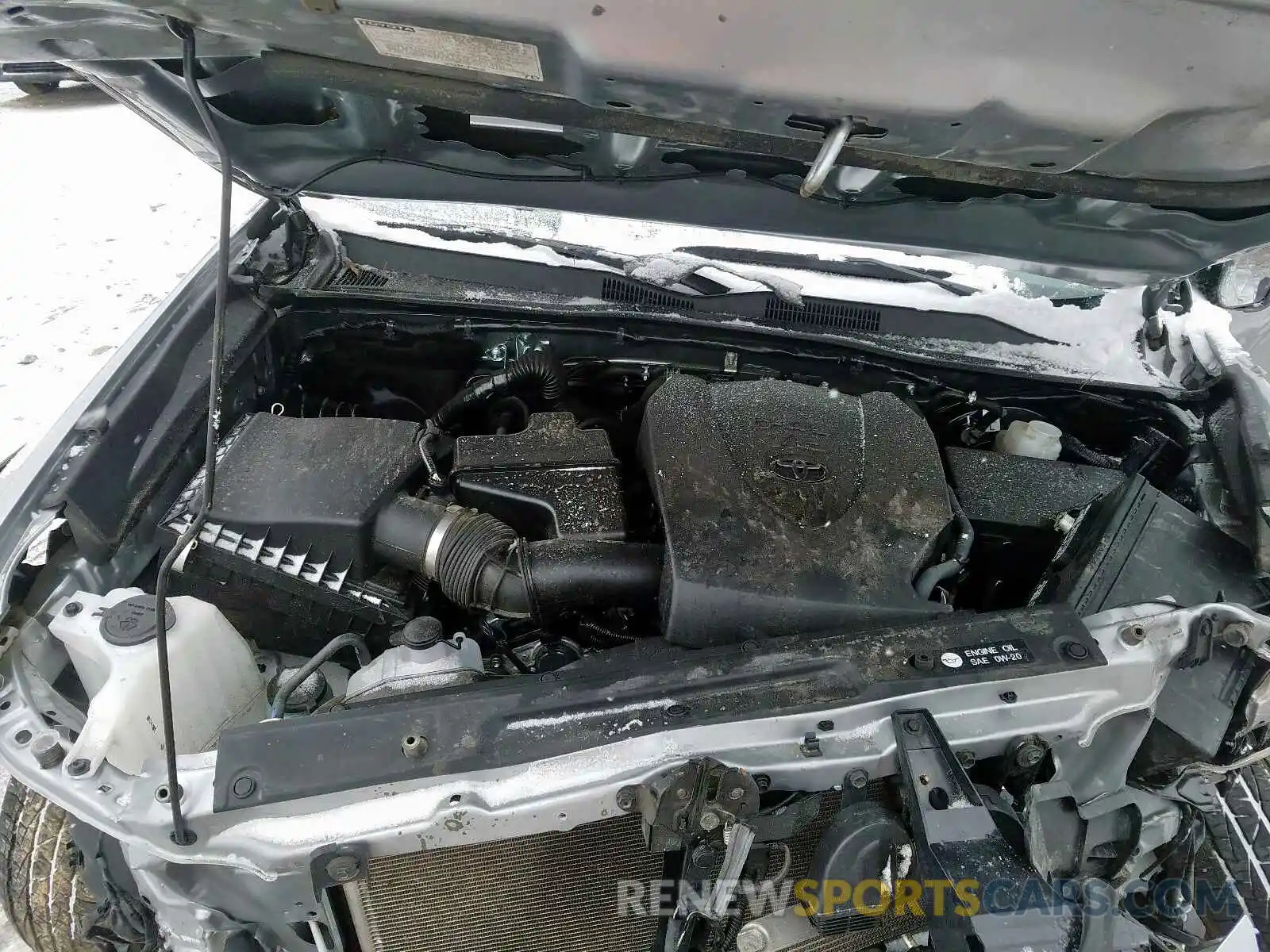 7 Photograph of a damaged car 3TMCZ5AN8KM268868 TOYOTA TACOMA 2019