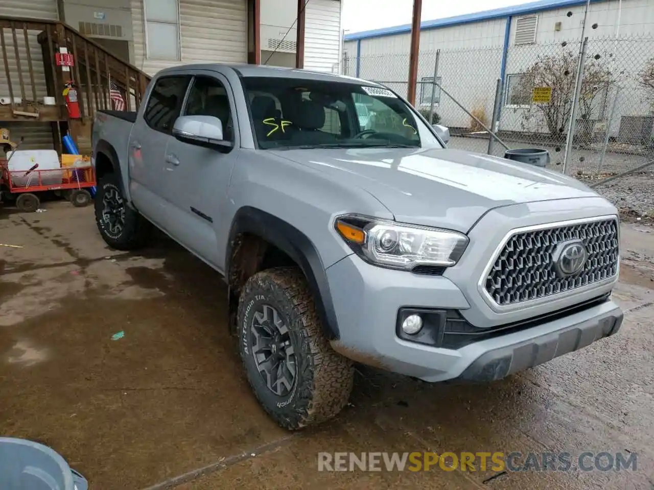 1 Photograph of a damaged car 3TMCZ5AN8KM270880 TOYOTA TACOMA 2019