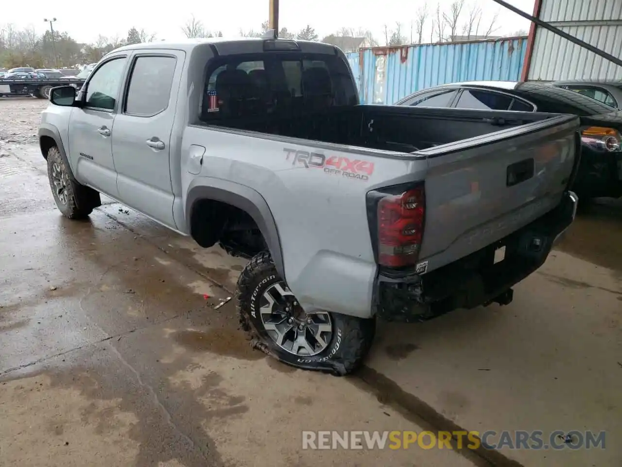 3 Photograph of a damaged car 3TMCZ5AN8KM270880 TOYOTA TACOMA 2019