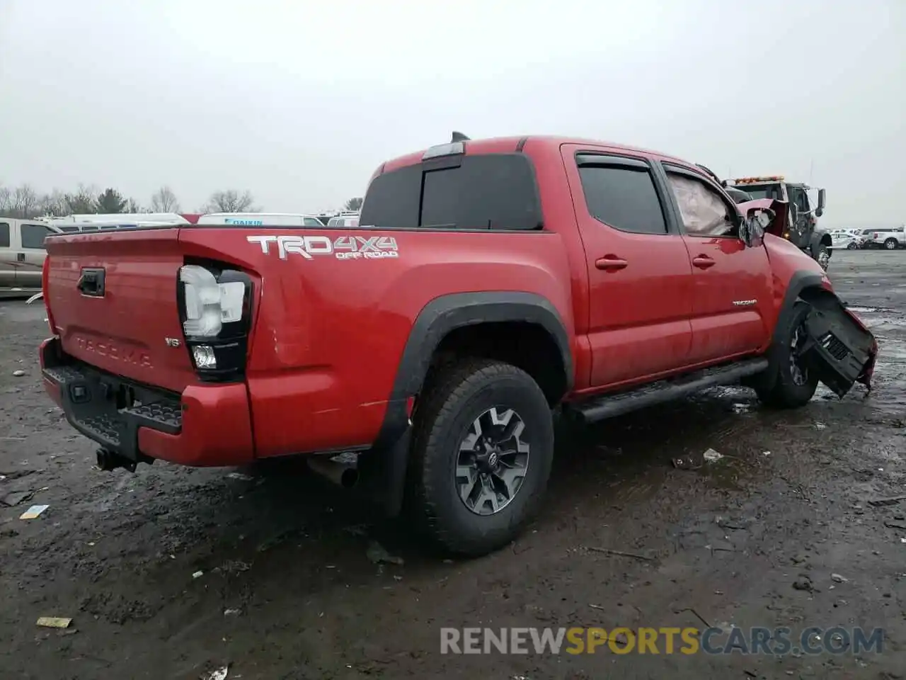 4 Photograph of a damaged car 3TMCZ5AN8KM271348 TOYOTA TACOMA 2019