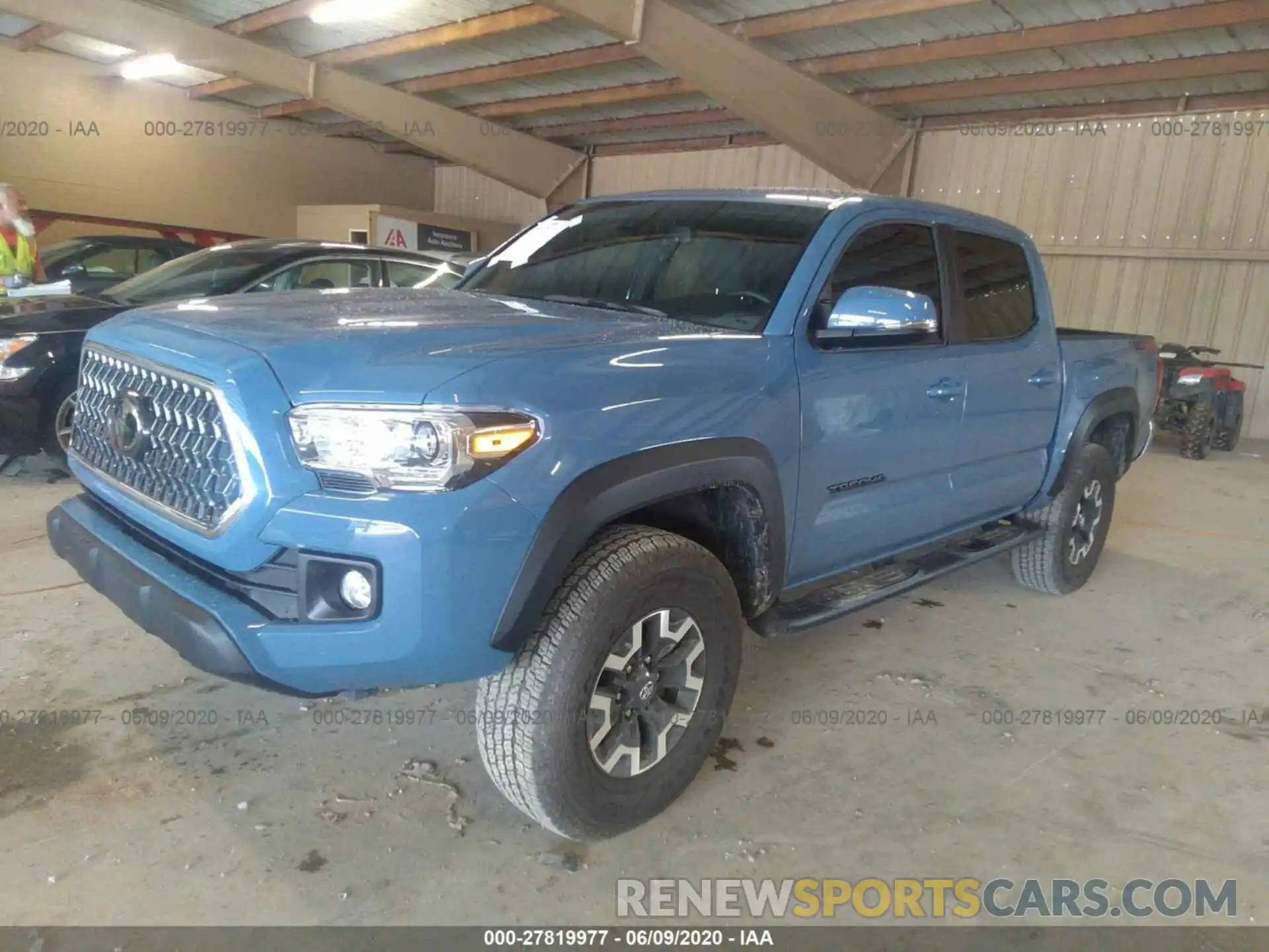 2 Photograph of a damaged car 3TMCZ5AN8KM275769 TOYOTA TACOMA 2019