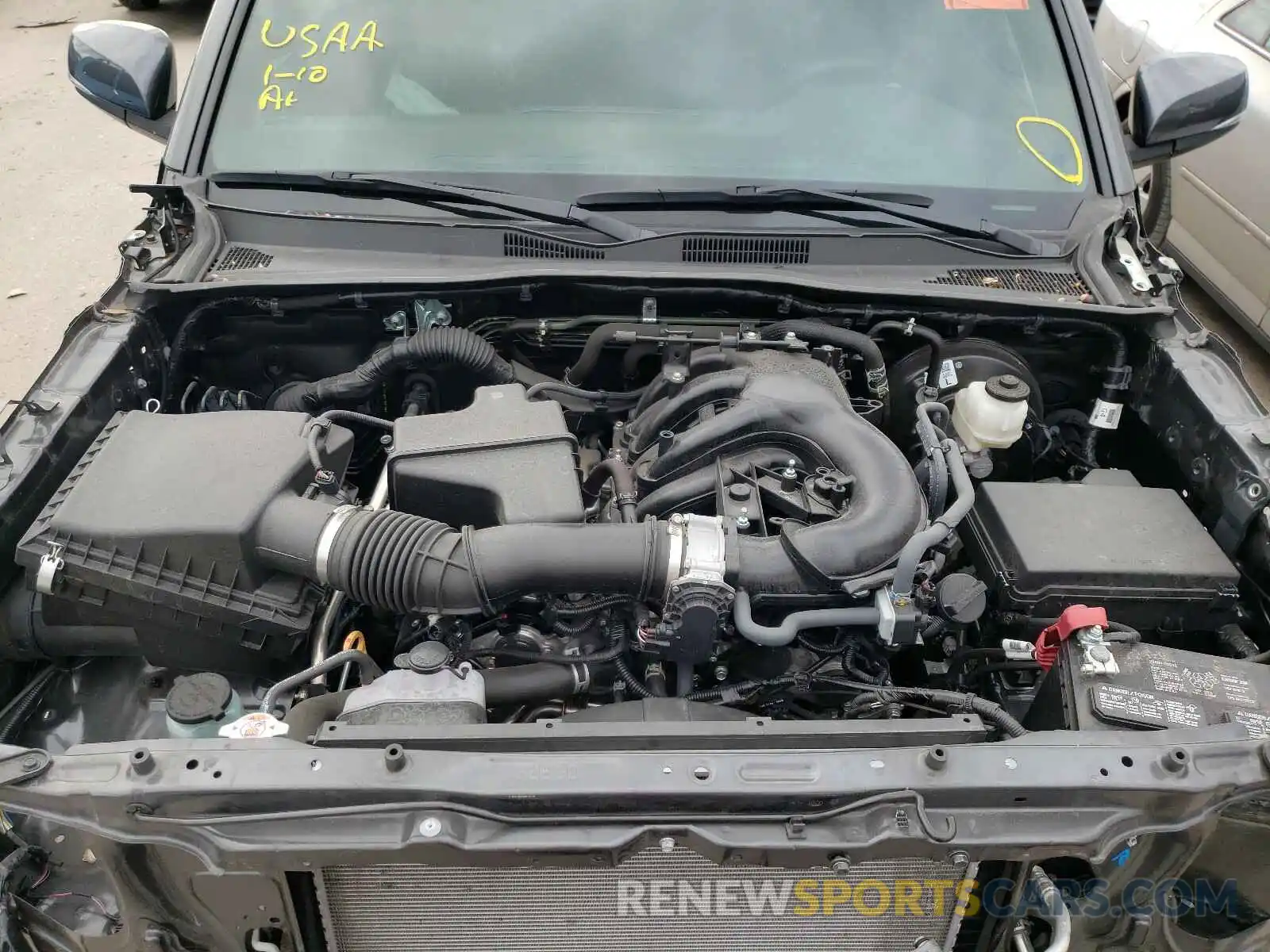 7 Photograph of a damaged car 3TMCZ5AN8KM278428 TOYOTA TACOMA 2019